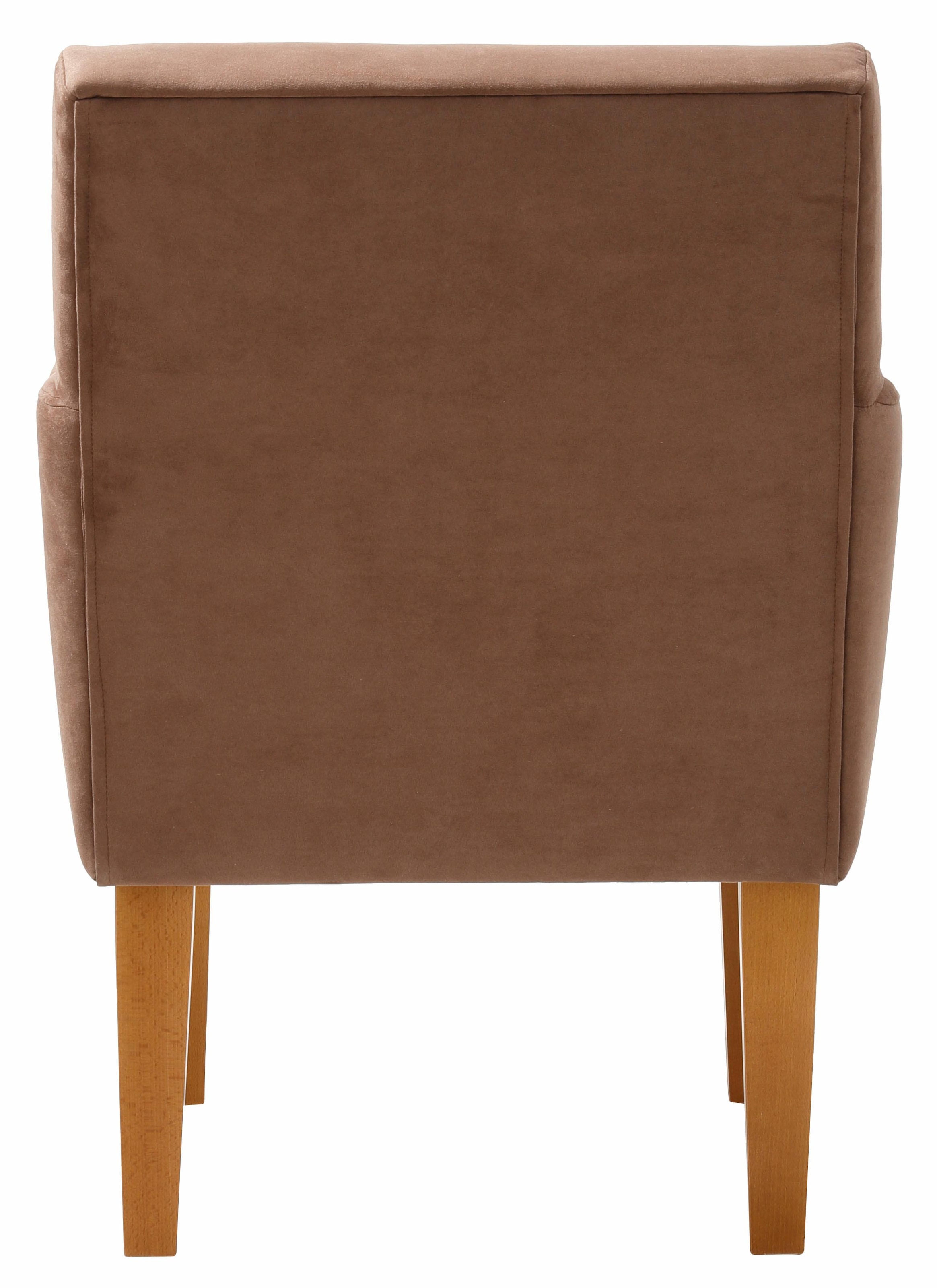 Home affaire Sessel »Fehmarn« komfortable Sitzhöhe von 54 cm,  in 3 verschiedenen Bezugsqualitäten