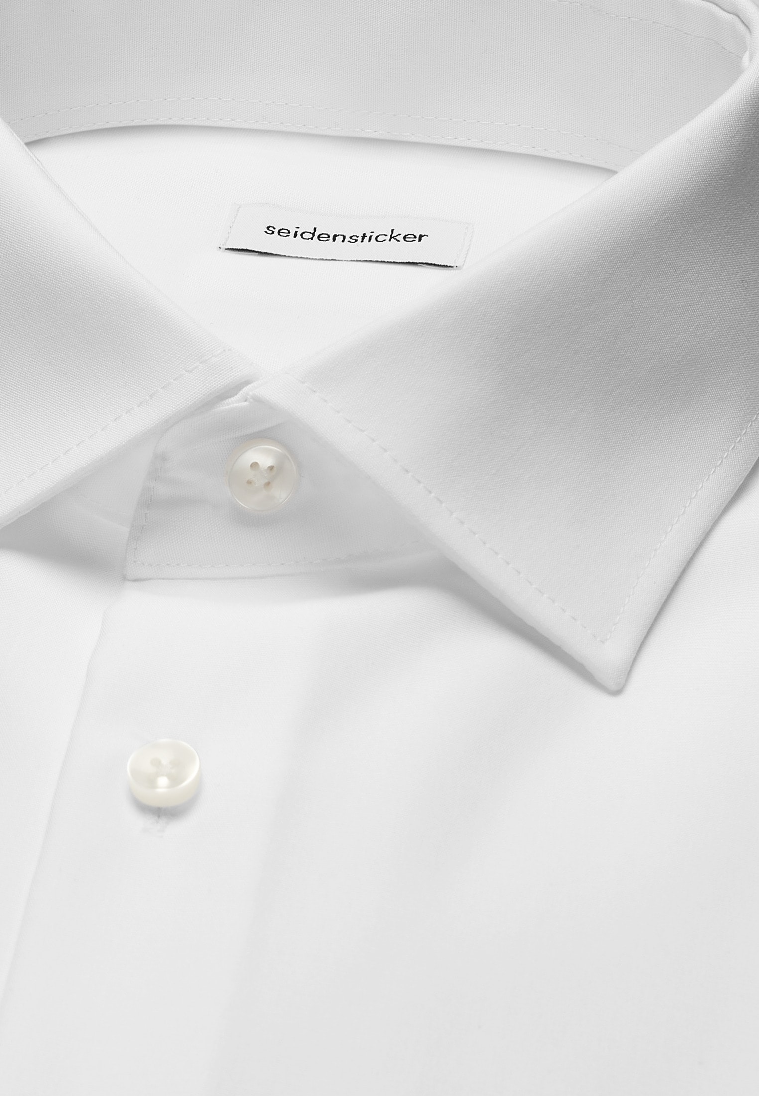 seidensticker Chemise d'affaires »Schwarze Rose« Shaped 1/1 Kentkragen Uni