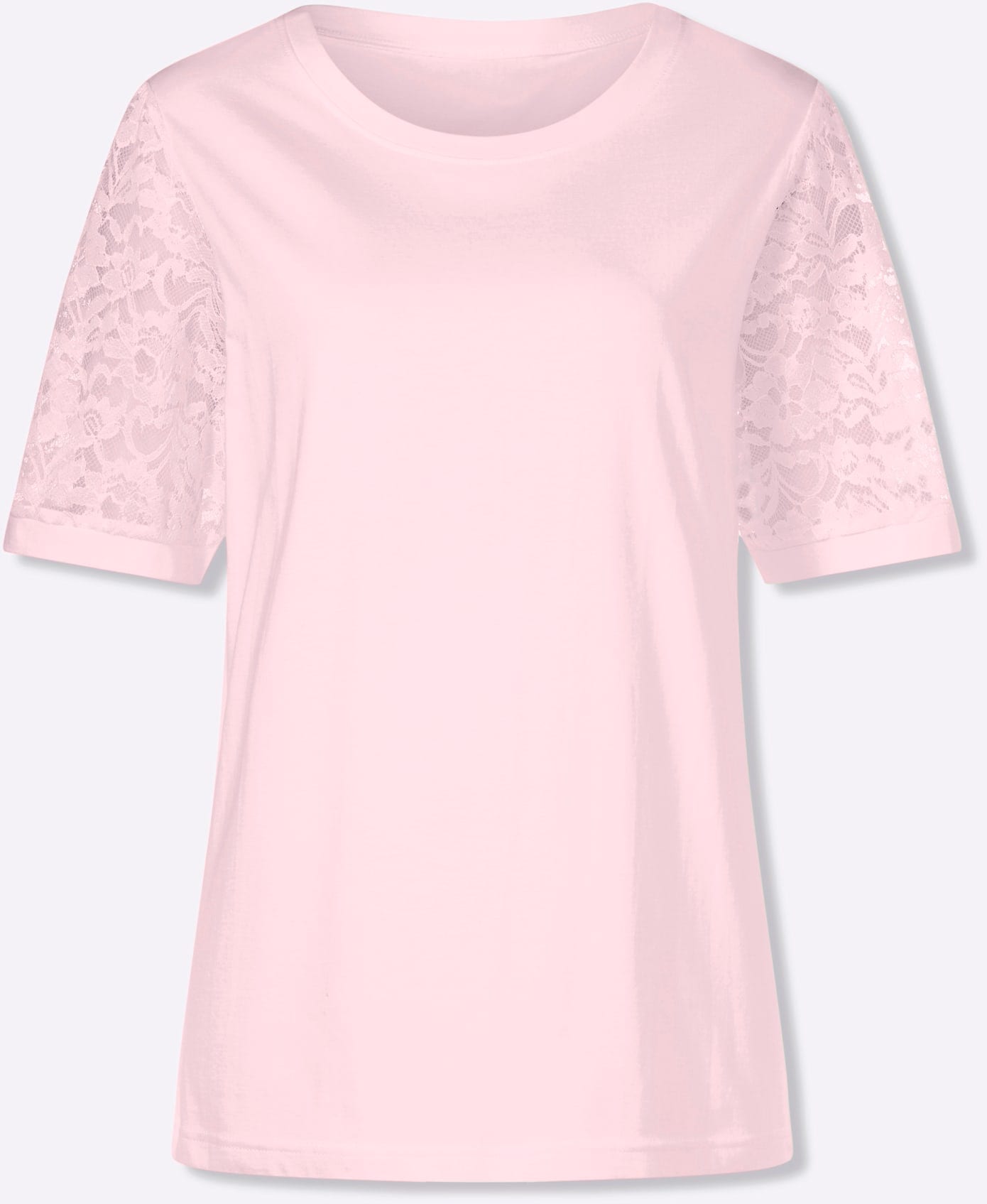 Classic Basics Spitzenshirt »Kurzarm-Shirt« 1 tlg.