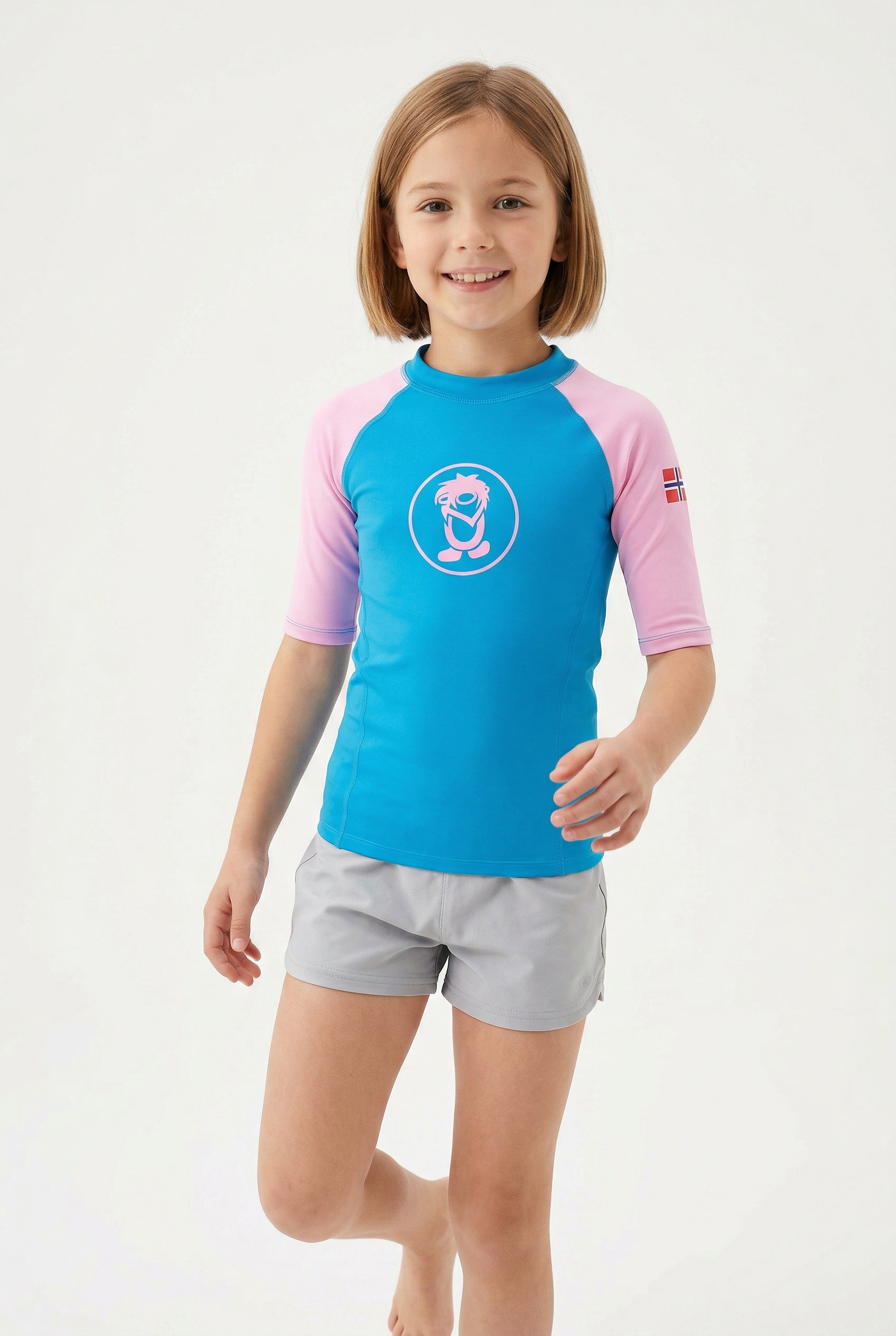 TROLLKIDS Funktionsshirt »KIDS KVALVIKA T« für Kinder und Jugendliche, kurzärmlig, mit UV-Schutzfaktor 50+