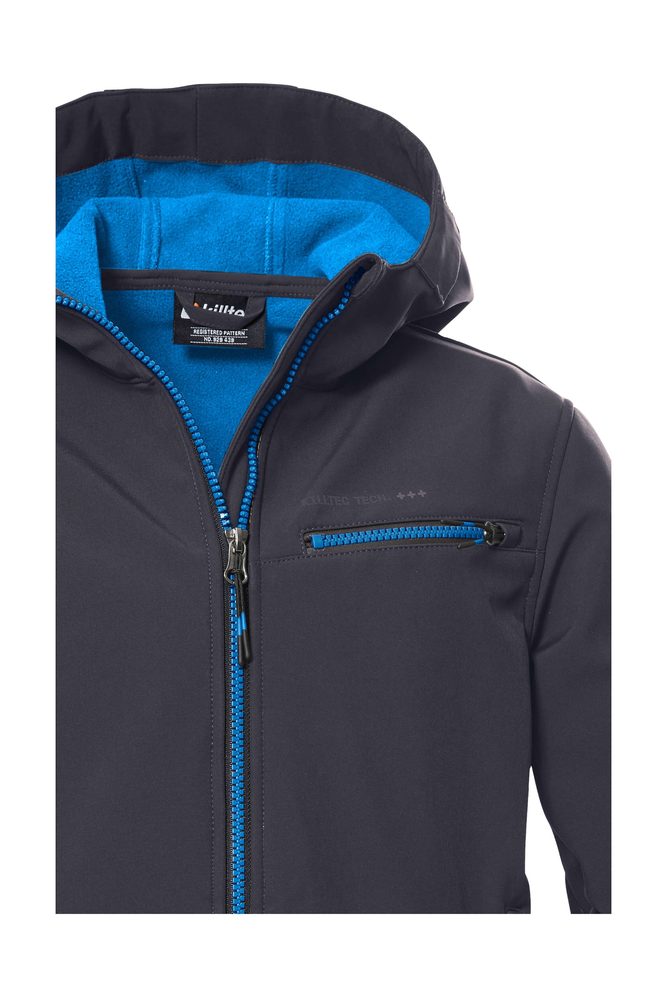 Killtec Softshelljacke »KOW 157 BYS SFTSHLL JCKT« Wind- und wasserabweisende Softshelljacke mit Fleece und Kapuze