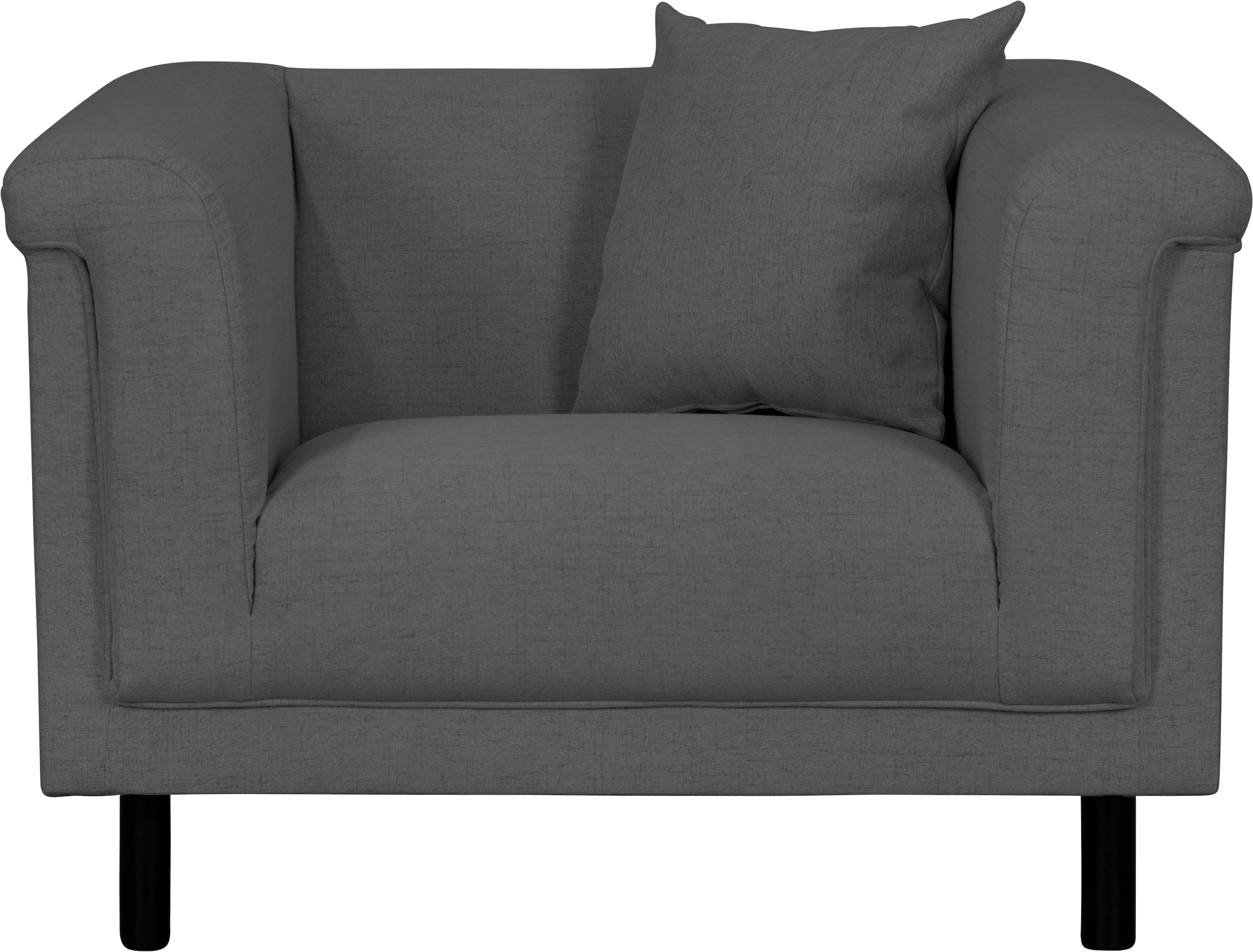 Home affaire Fauteuil »AGNIA   B/T/H: 100/85/71 cm« incl. Zierkissen, auch in Cord und Bouclé