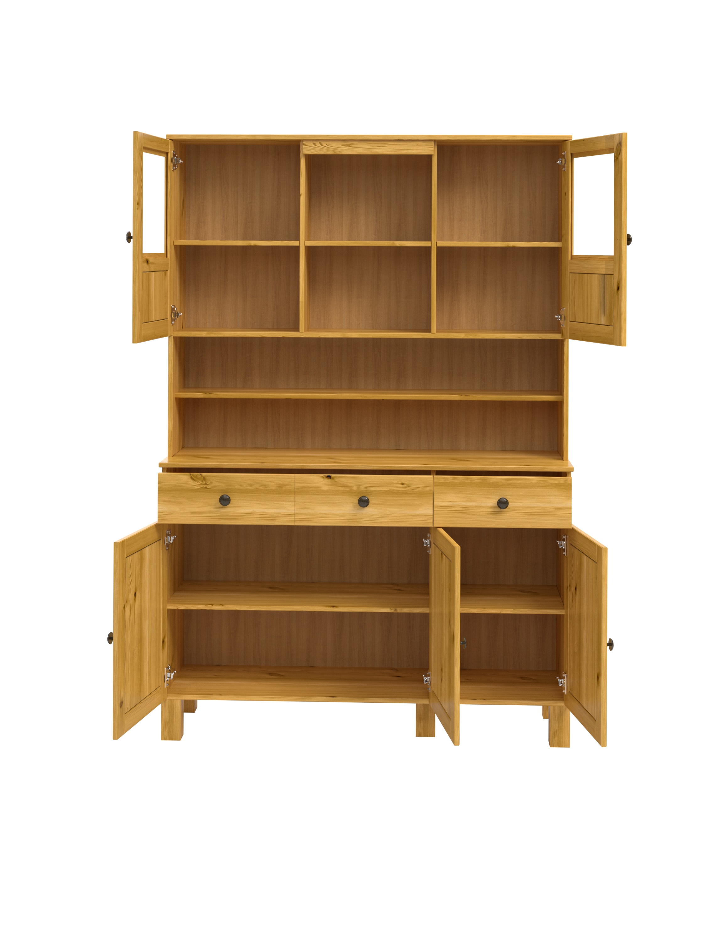 Home affaire Küchenbuffet »Alby2« Mit Metallgriffen, Breite 125 cm