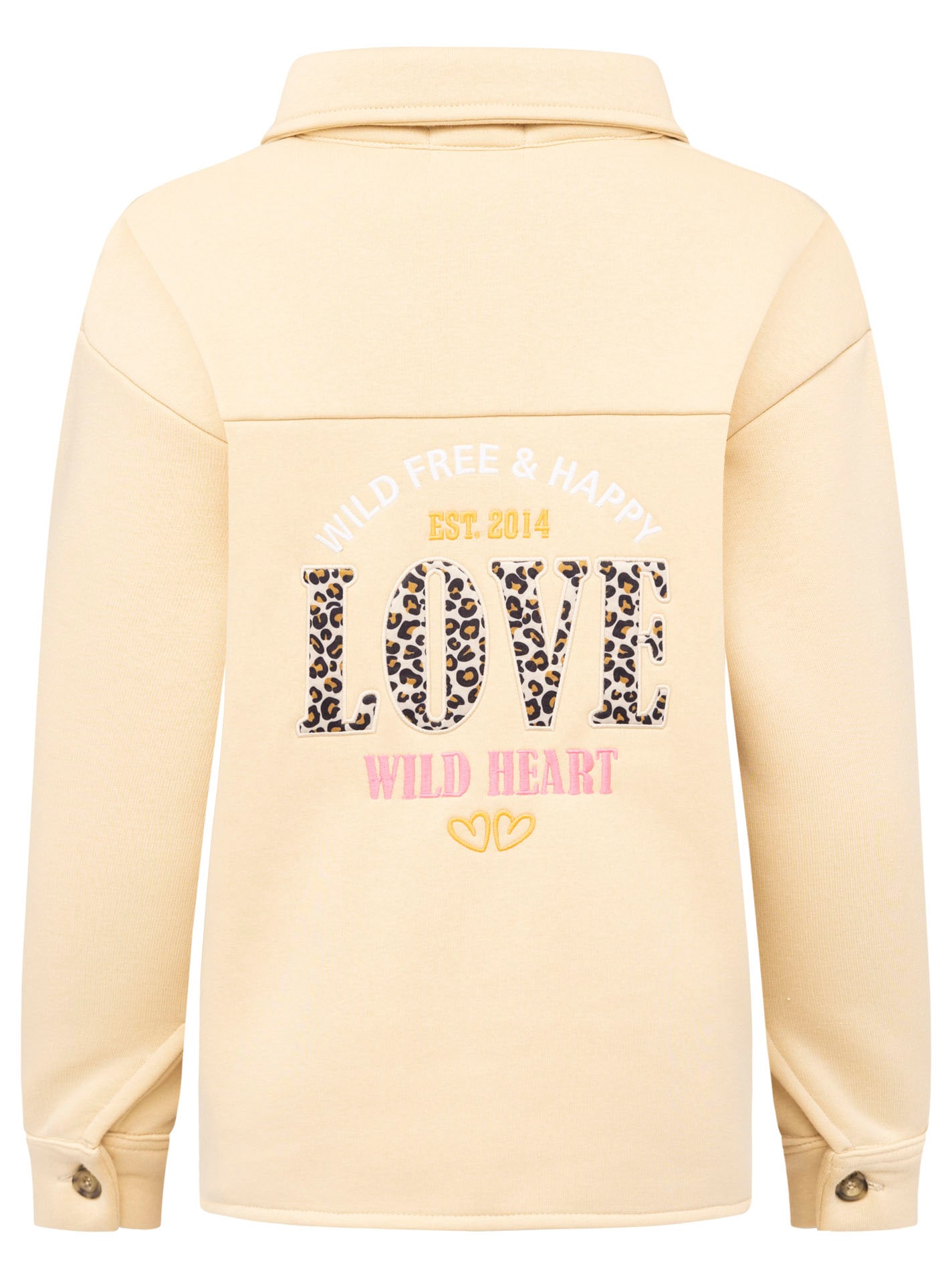 Zwillingsherz Chemise à manches longues Brusttaschen, Knöpfe, weich, Hemdkragen