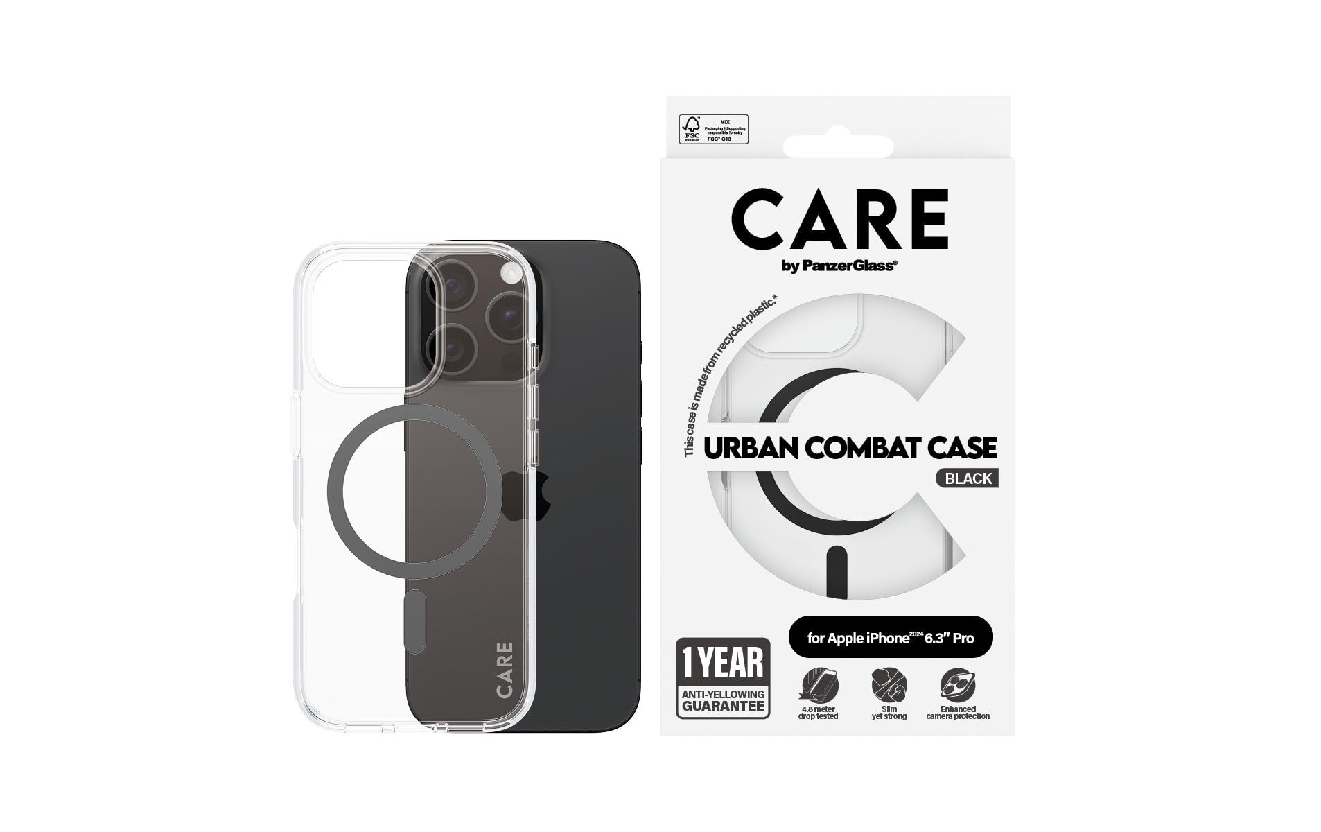 CARE by PanzerGlass Couverture arrière »Flagship iPhone 16 Pro«