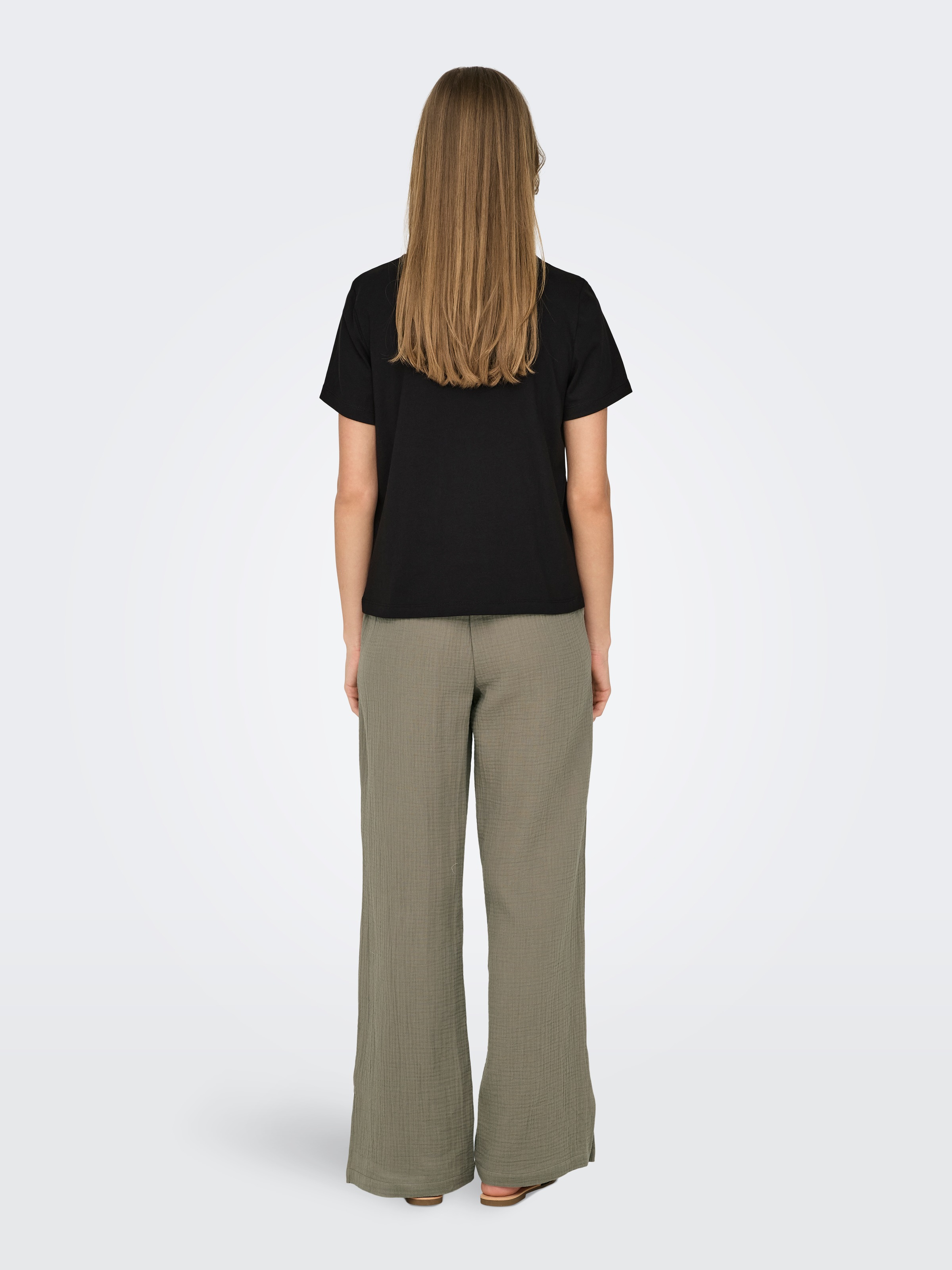 JDY Kurzarmshirt »JDYSELMA S/S CROCHET POCKET TOP JRS NOOS«