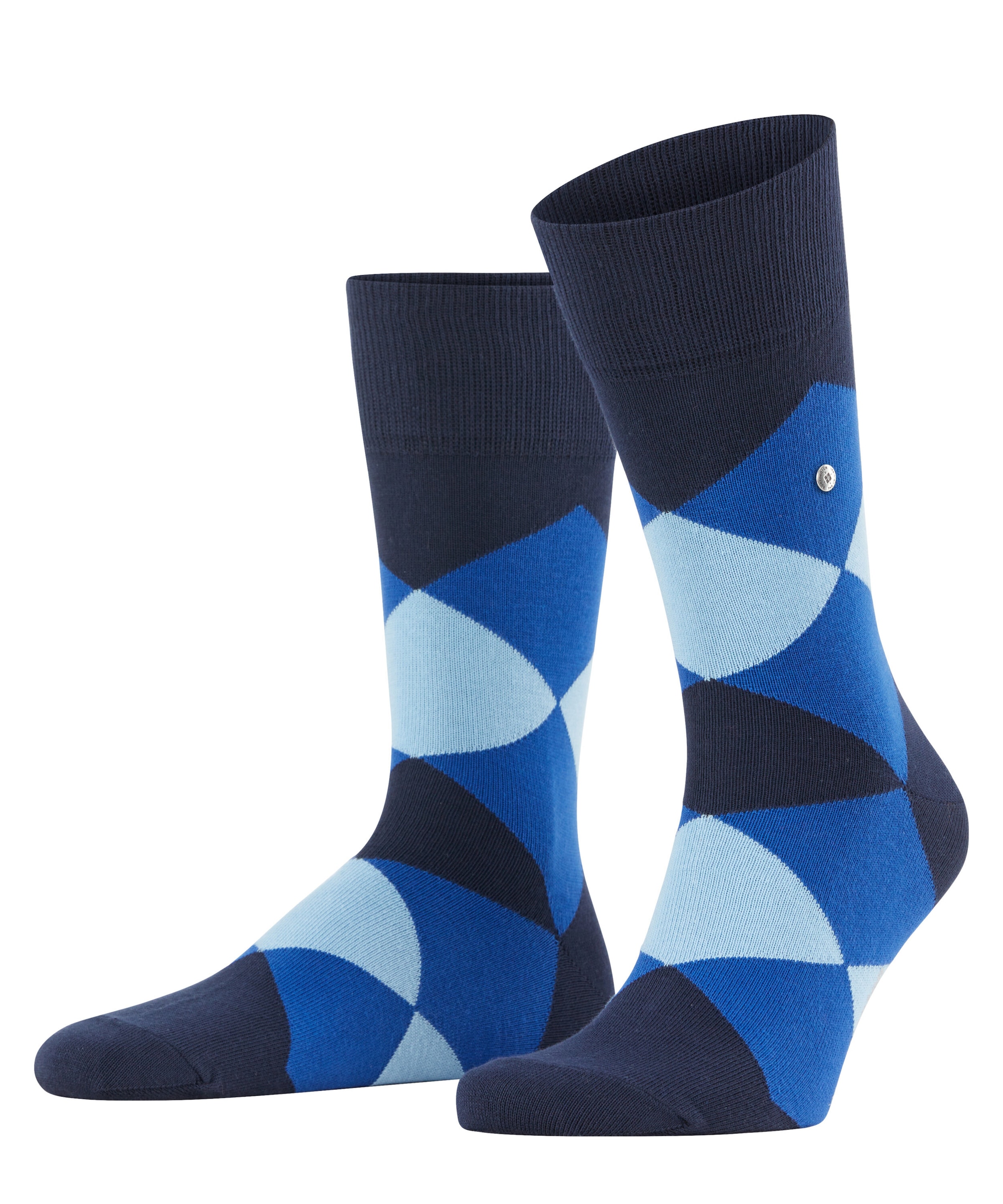 Burlington Chaussettes »Clyde« Taille unique 40-46, motif Argyle moderne, clip Burlington