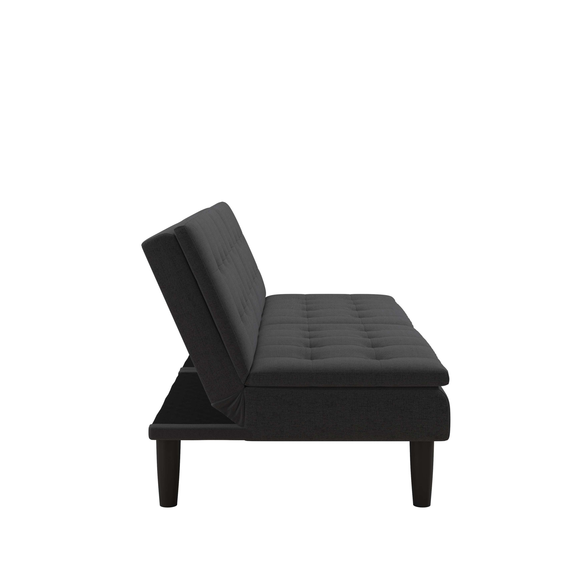 Dorel Home Schlafsofa »MAINE, Kinosofa mit Relax- und Bettfunktion, 2 Getränkehalter,« Liegefläche 190 x 110 cm, Webstoff und Kunstleder