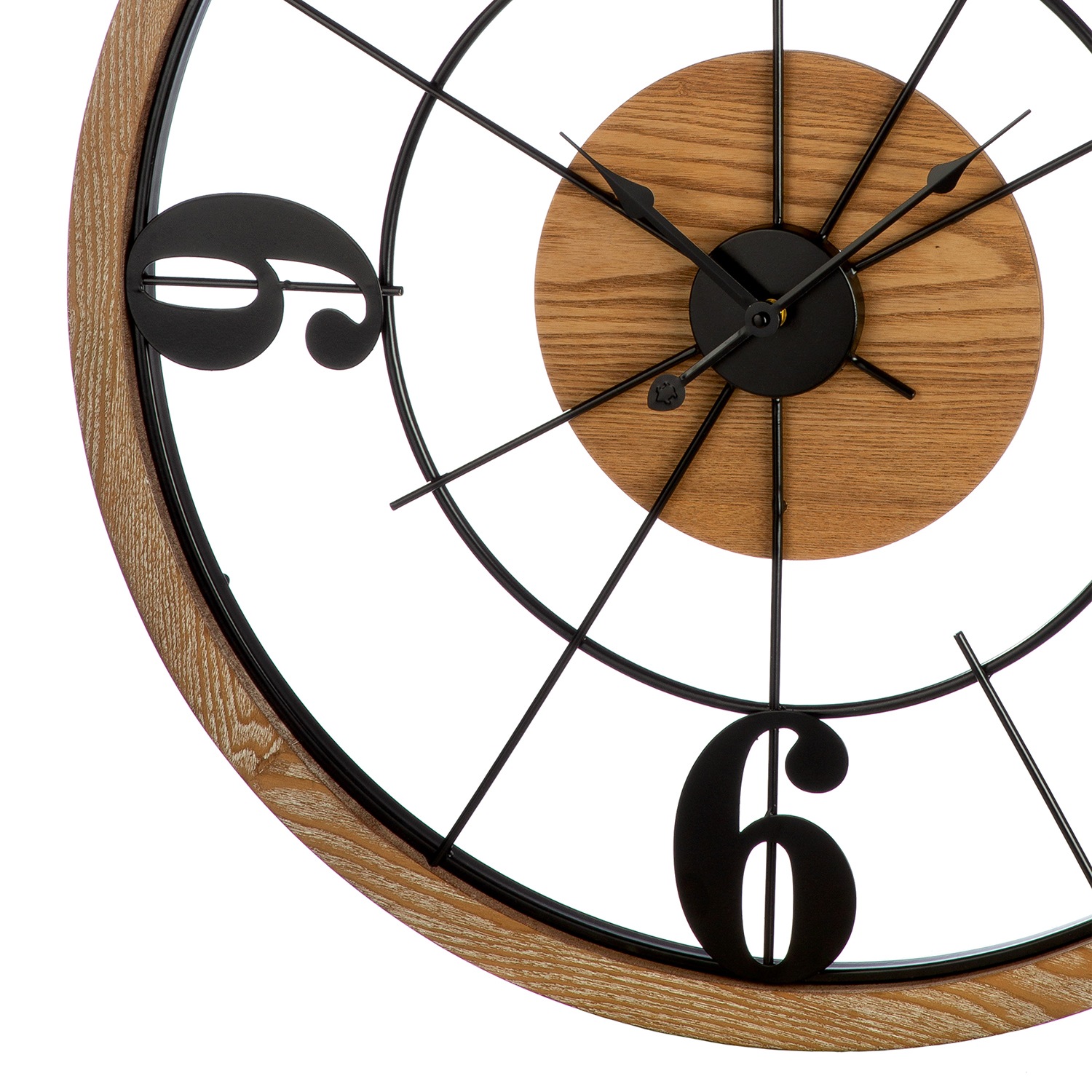 Casablanca by Gilde Horloge murale »Wanduhr Presage schwarz H. 70 cm«