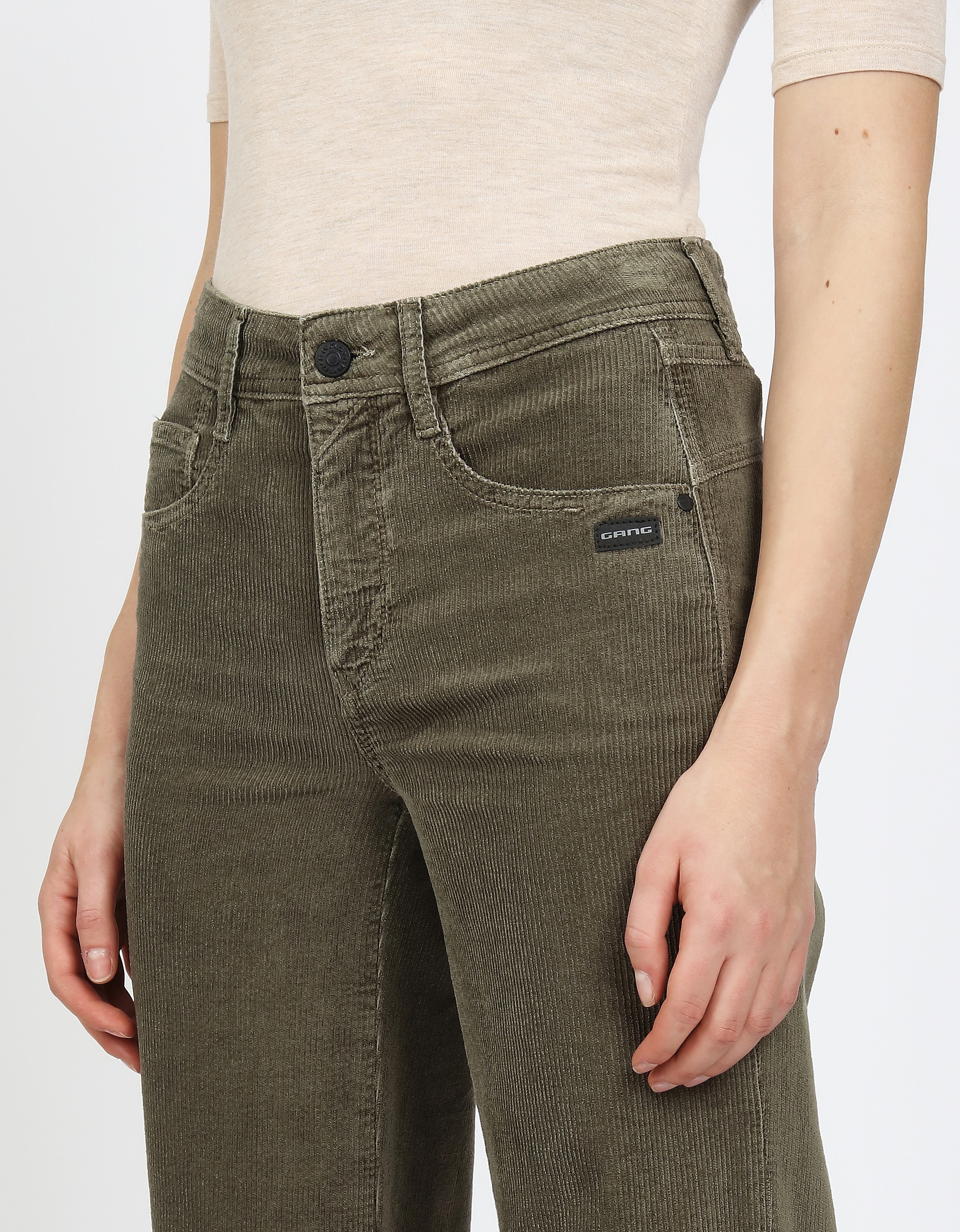 GANG Cordhose »94AMELIE WIDE«  im lässigen Wide Fit