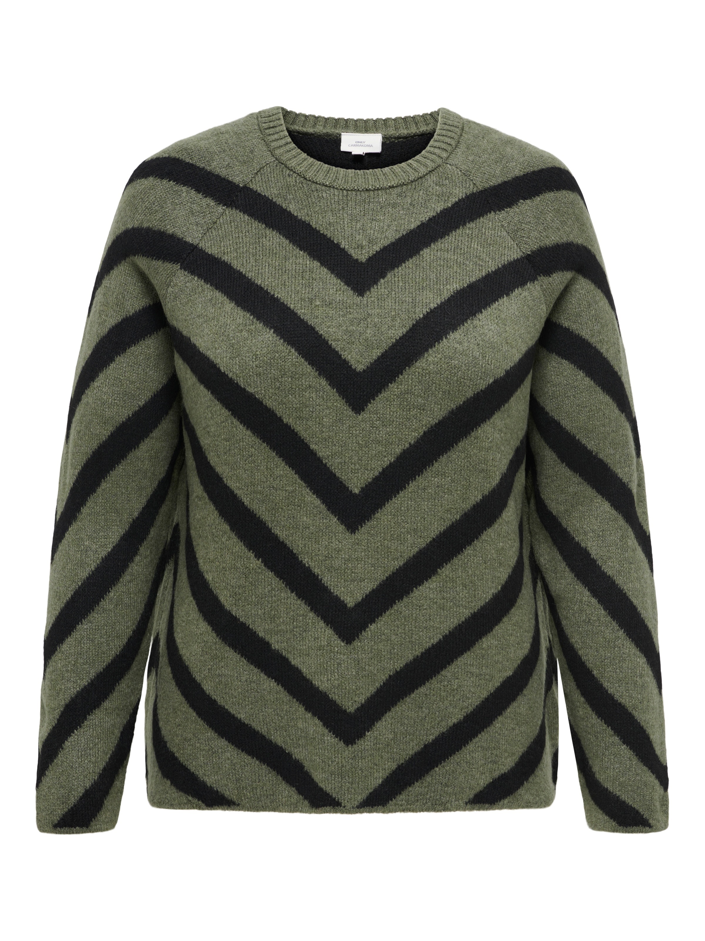 ONLY CARMAKOMA Pull en tricot »CARELIZA L/S PULLOVER KNT NOOS« Kunstfaser