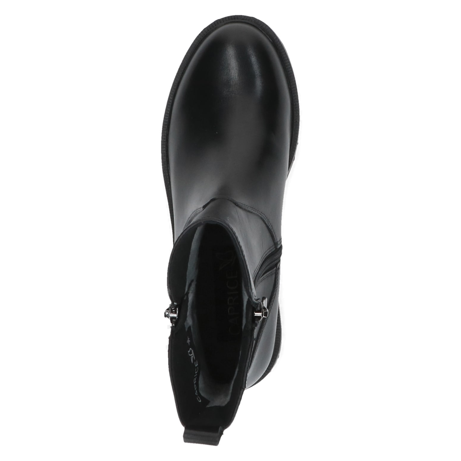 Caprice Bottines chelsea  , talon bloc, bottine avec fermeture éclair décorative extérieure