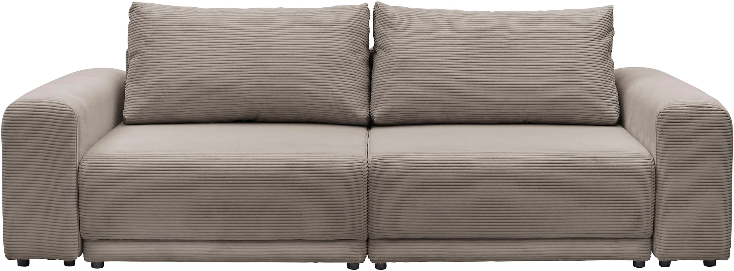 GOODproduct Schlafsofa »PHEELIX Cord, mit 3 Funktionen« Elemente einzeln oder gleichzeitig ausziehbar, bequemer Sitzkomfort