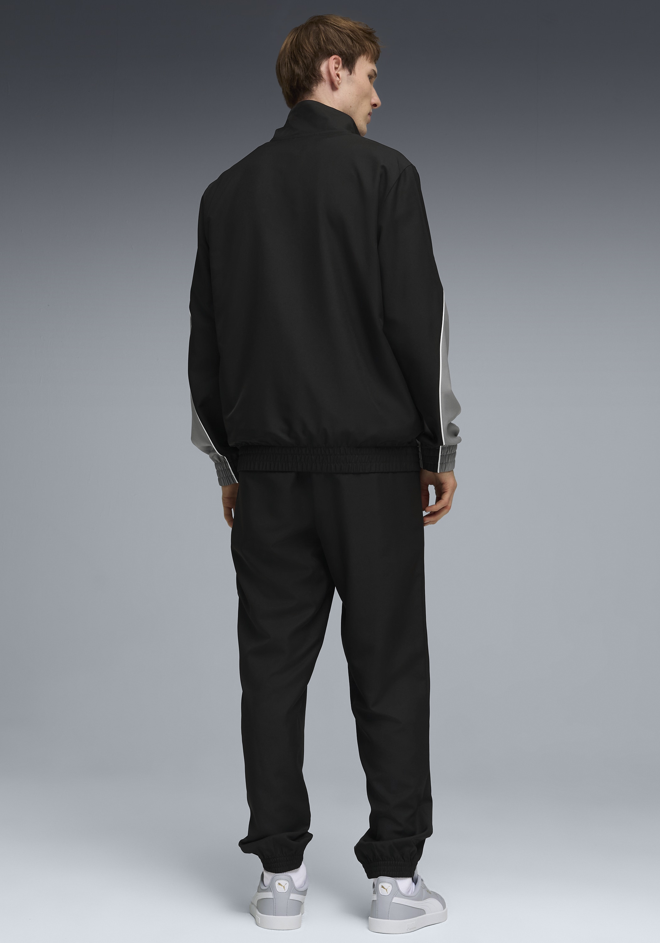 PUMA Jogginganzug »WOVEN COLORBLOCK SUIT« 2 tlg. sportlicher Stil, atmungsaktives Material, mit DryCELL Technologie