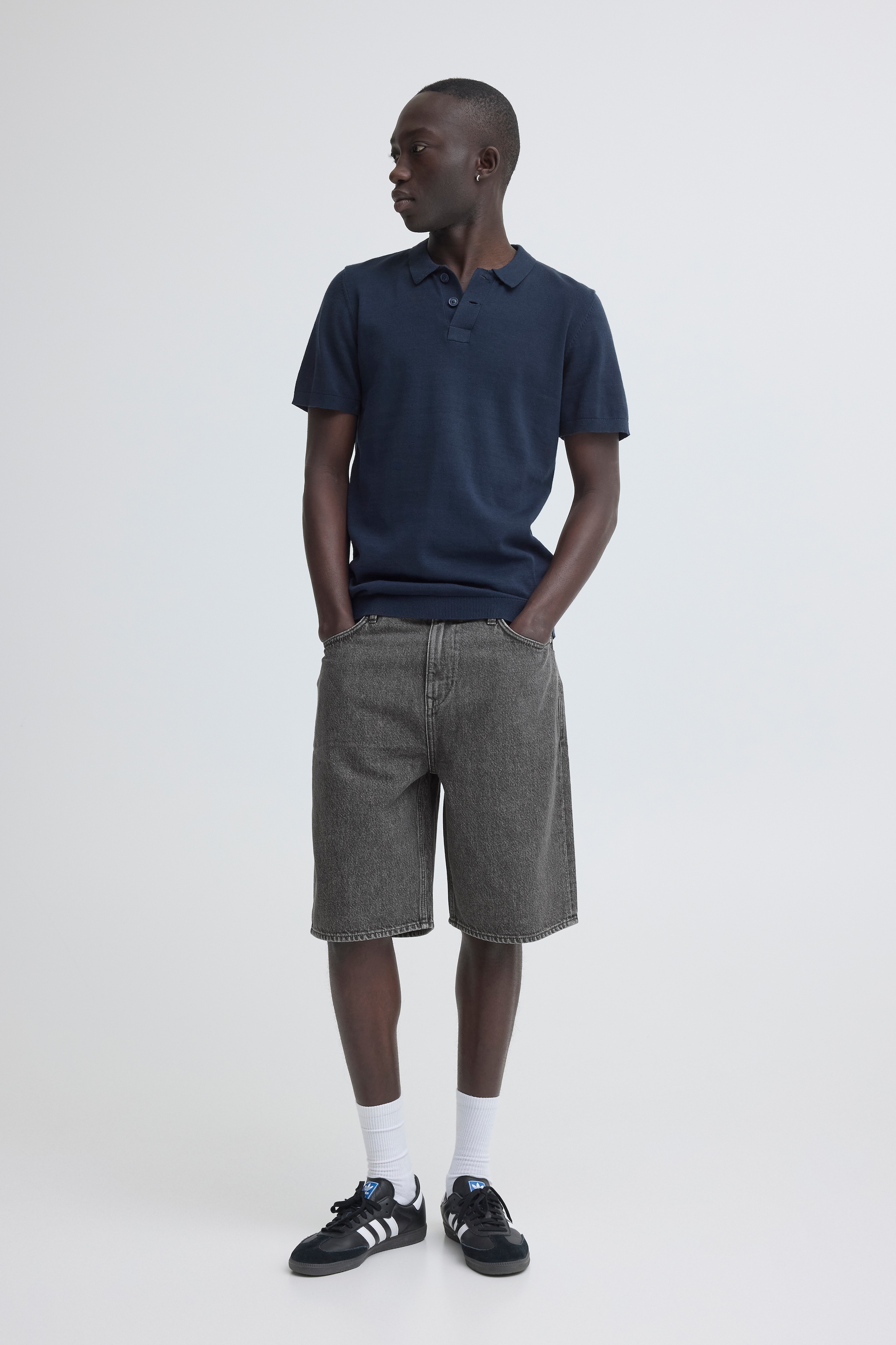 Blend Jeansbermudas »BHBREEZE LOOSE DENIMSHORTS« Loose Fit, knielange Schnittform, aus Baumwolle