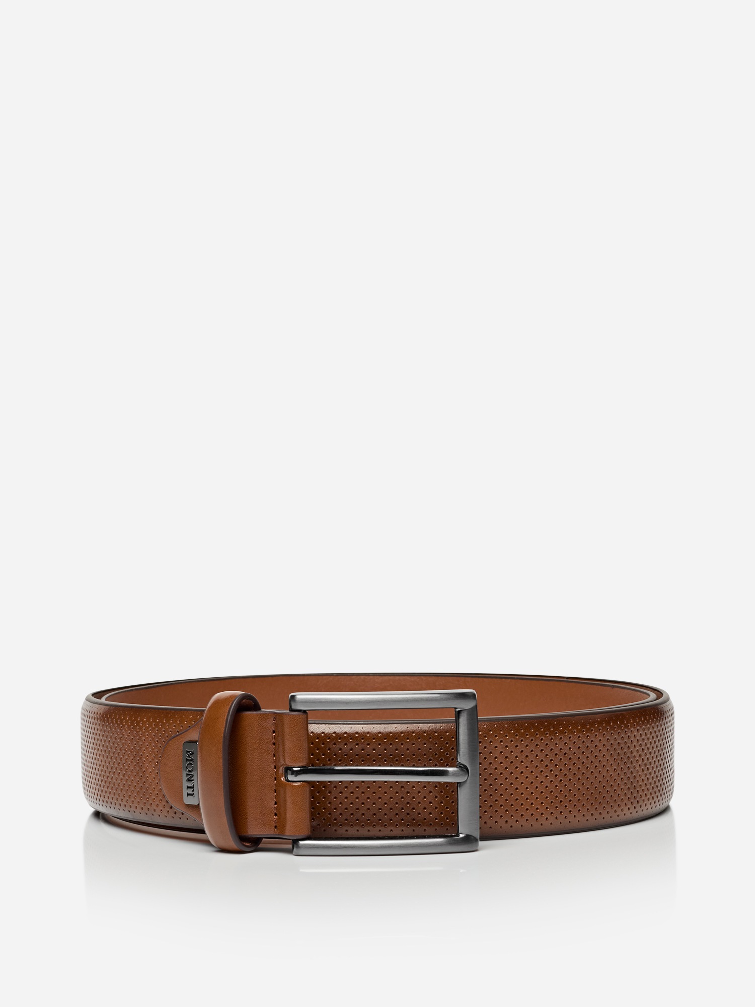 MONTI Ledergürtel »DUBLIN«, mit Lochstruktur