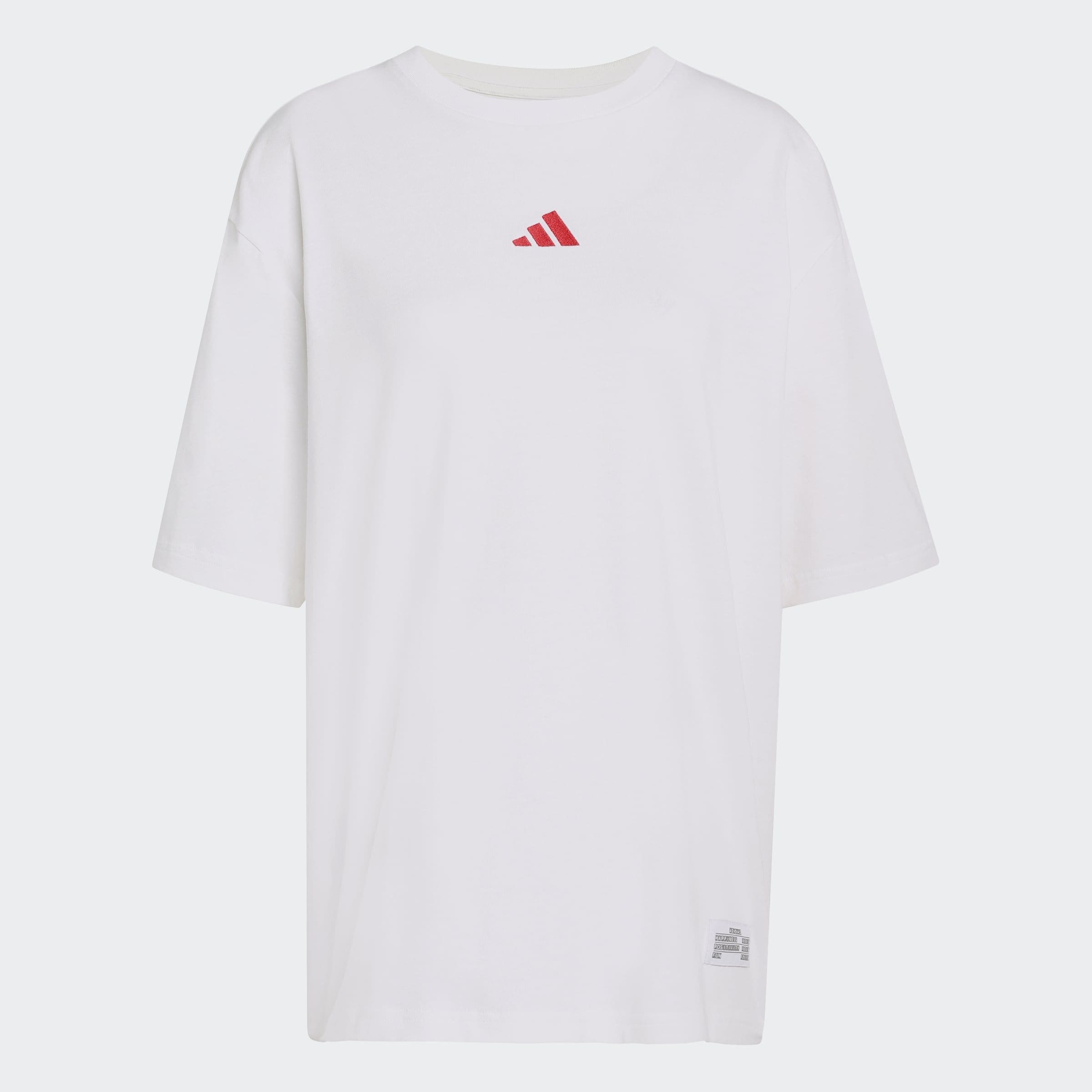 adidas Sportswear T-shirt »MINI EMBROIDERY OVERSIZED GRAPHIC«