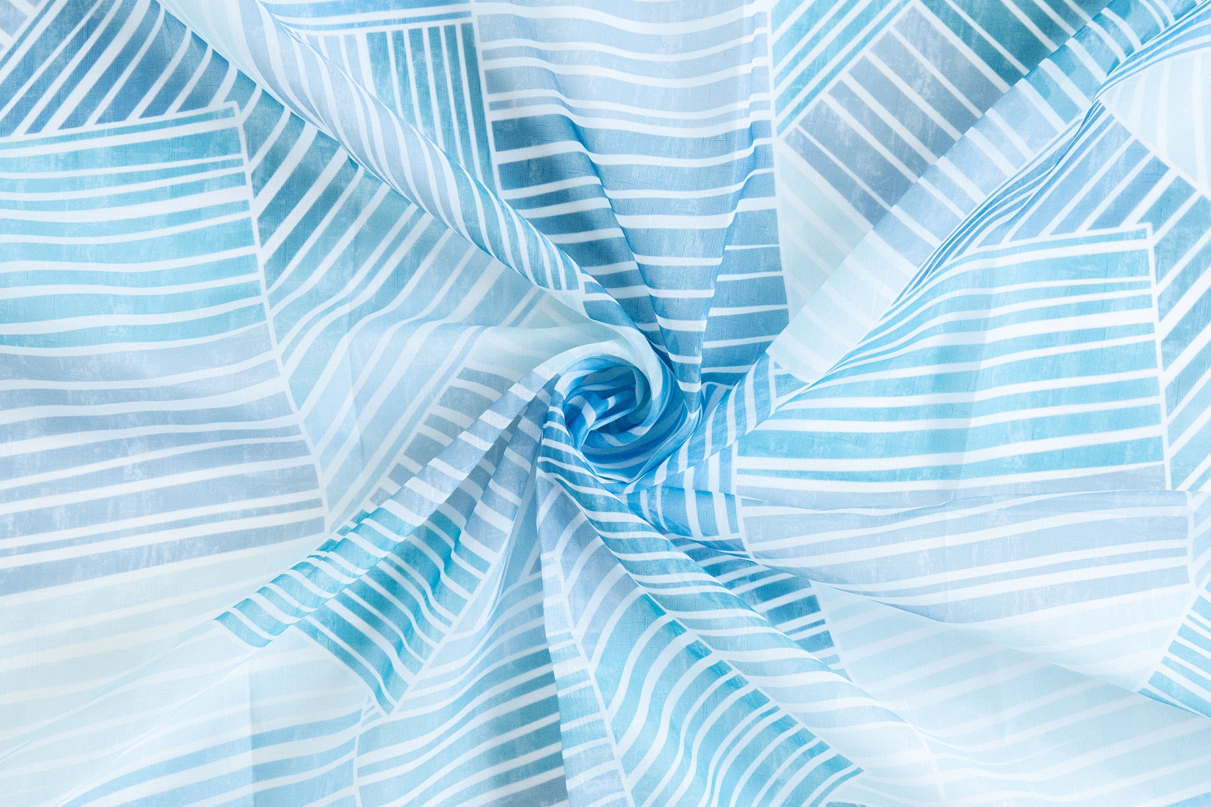 HOMING Gardine »Vitas« verdeckte Schlaufen 1 Stk. tlg. Farbverlauf, geometrisch, Wohnzimmer, Schlafzimmer