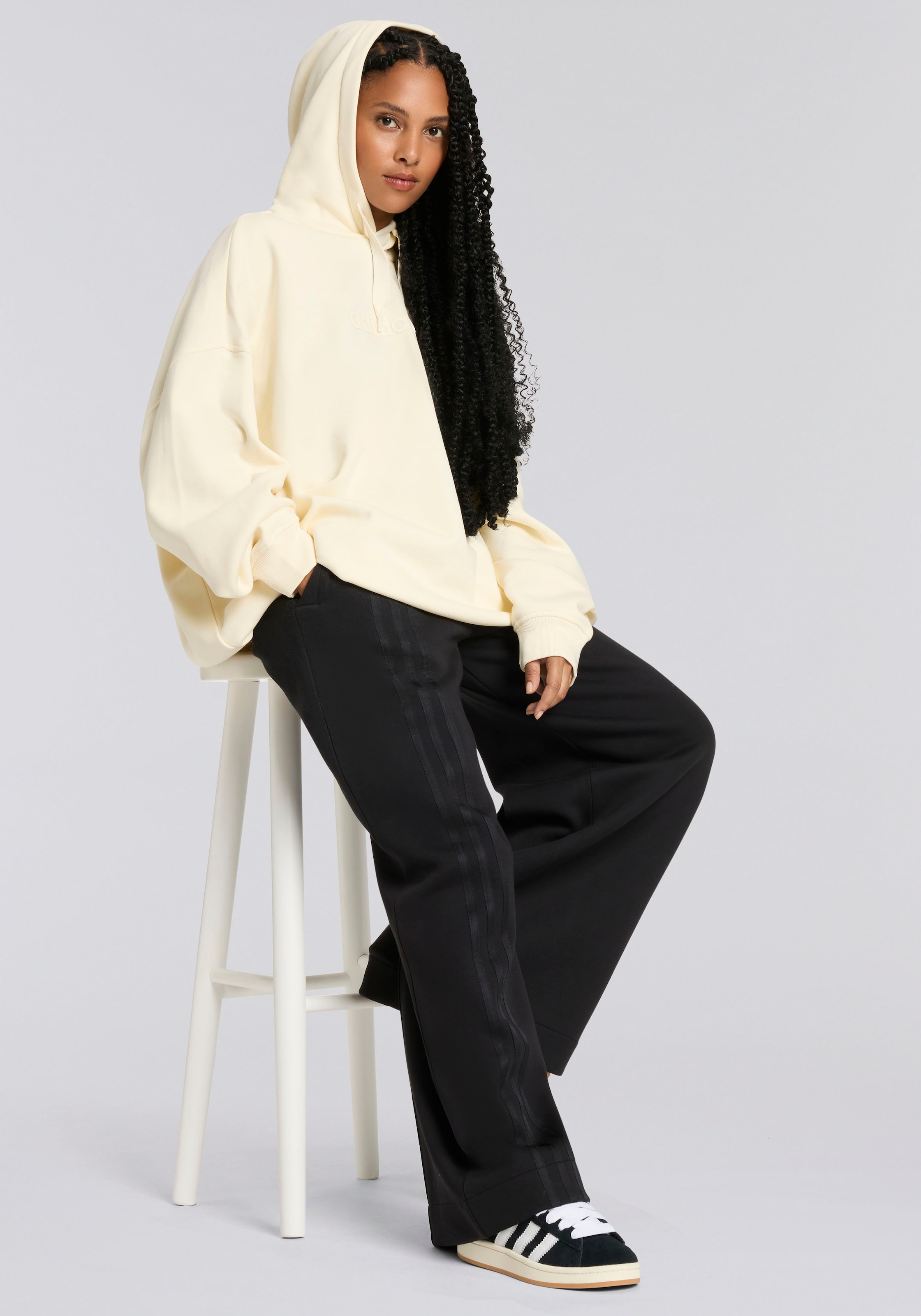 adidas Originals Sweat à capuche »ESS LIN HOODIE«, Oversize Passform
