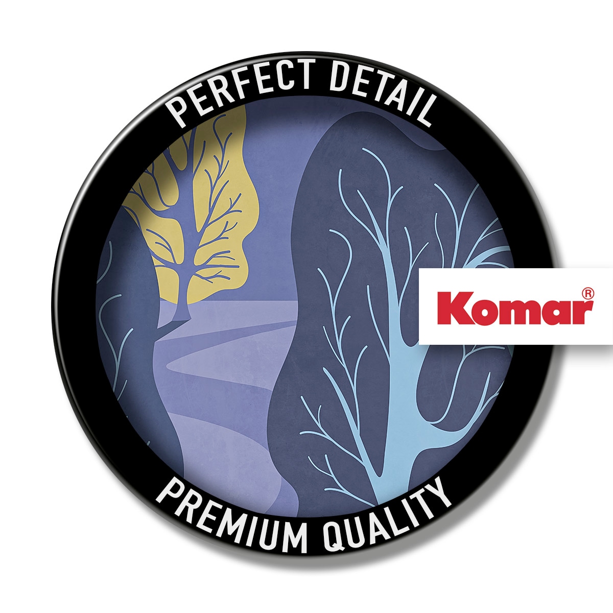 Komar Fototapete »Komar Vlies Fototapete - Purple Nights - Grösse 350 x 250 cm« bedruckt glatt