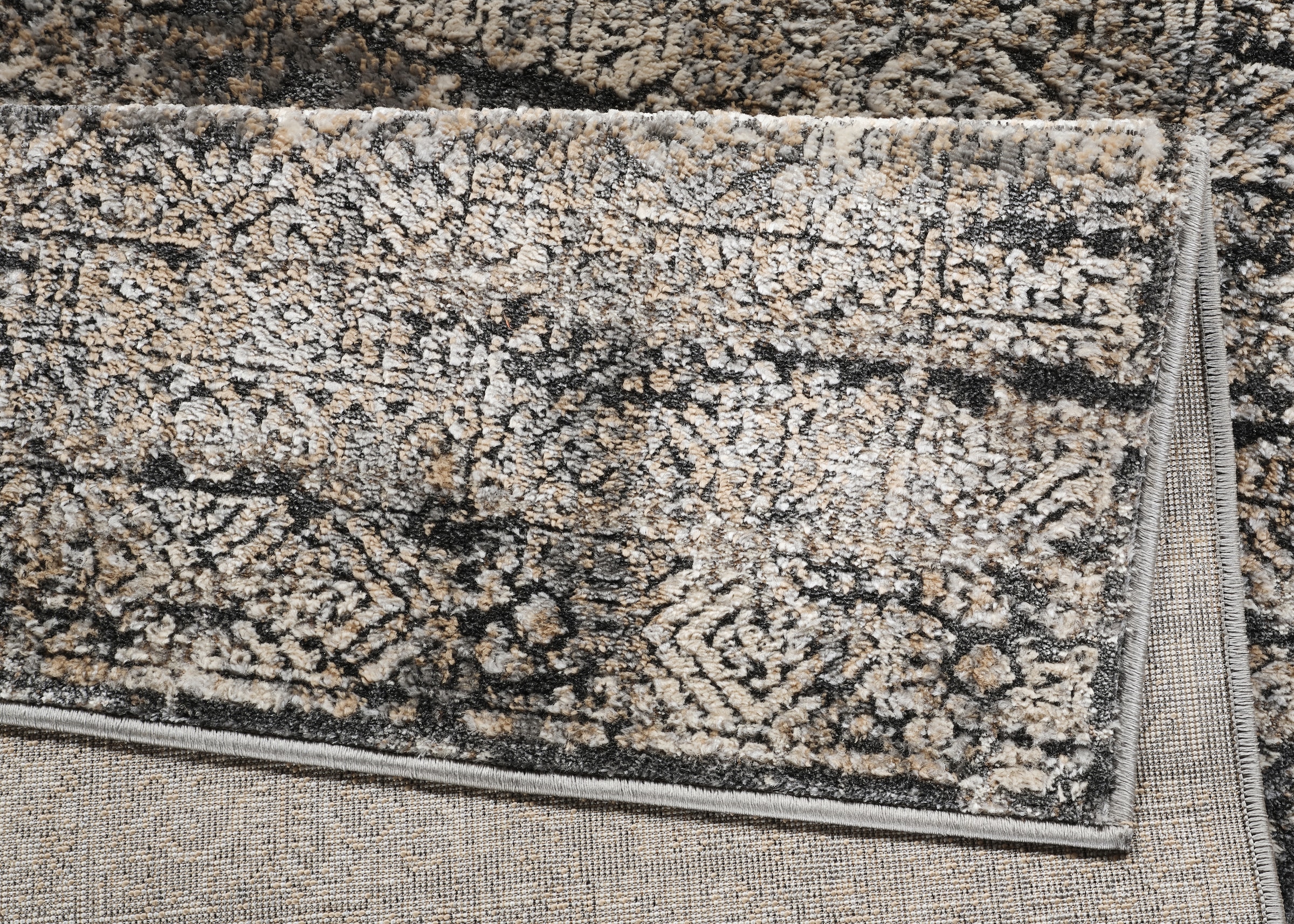 my home Läufer »Selin« rechteckig 9 mm Höhe dezenter Glanz, Schrumpf-Garn-Effekt, im Vintage-Look, dichte Qualität