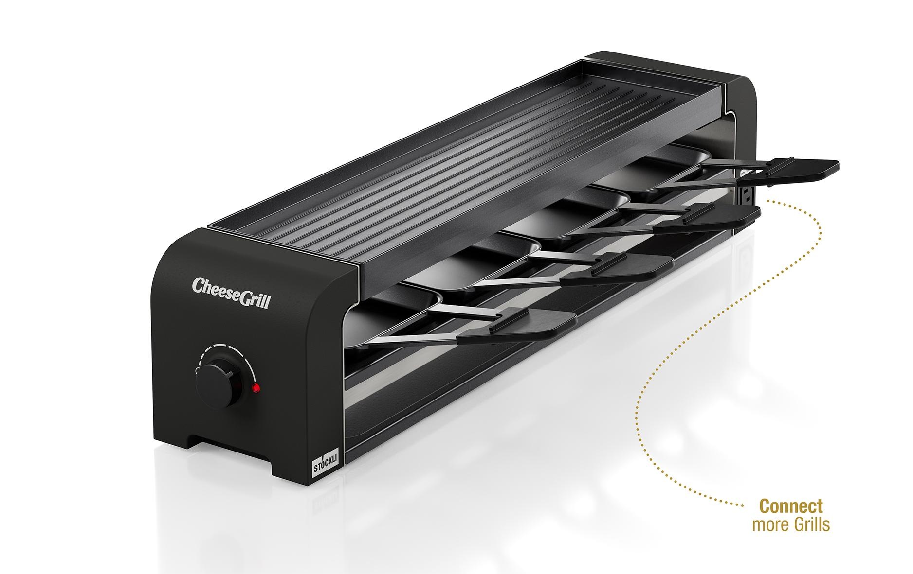 Stöckli Raclette »Stöckli CheeseGrill 4 Connect 4 Personen«