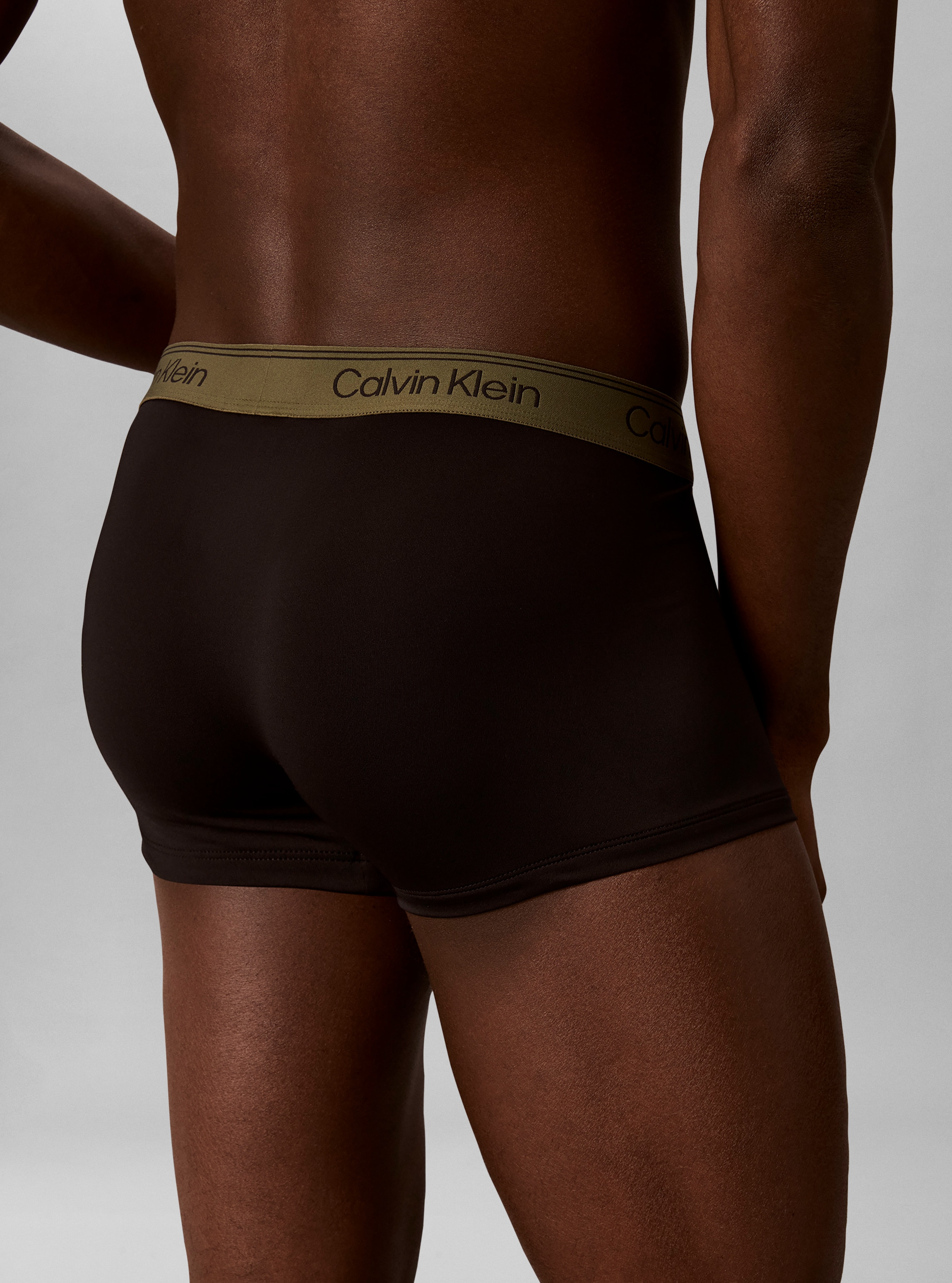 Calvin Klein Underwear Tronc »LOW RISE TRUNK 3PK« Paquet, pack de 3,  coupe régulière avec ceinture élastique