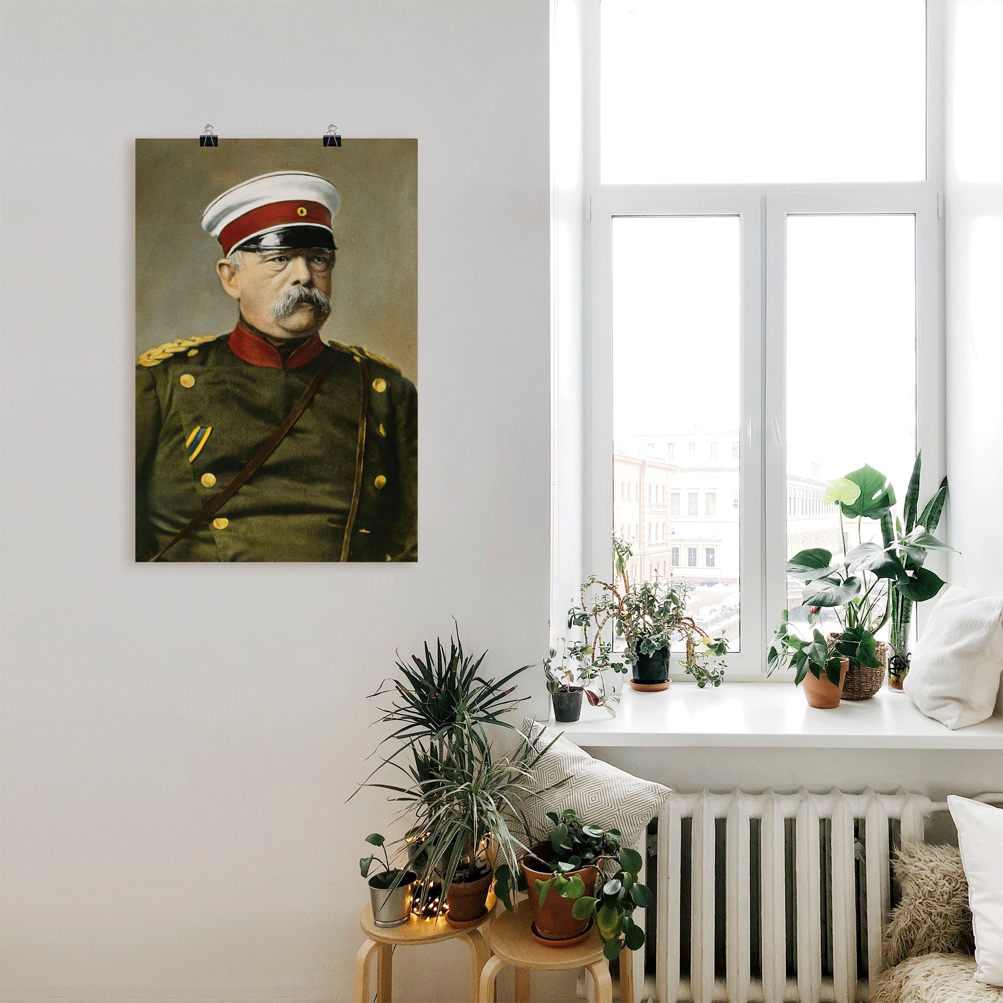 Artland Fresque murale »Otto von Bismarck« 1 cuis tlg. als Leinwandbild, Poster in verschied. Grössen