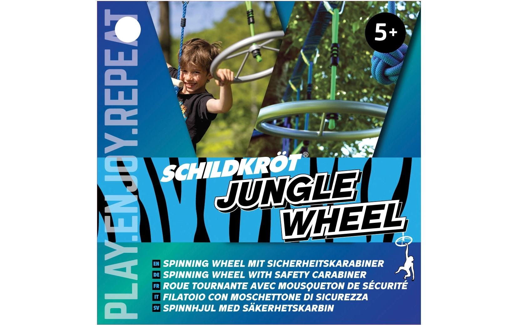 Schildkröt Funsports Structure d'escalade »Jungle Wheel«