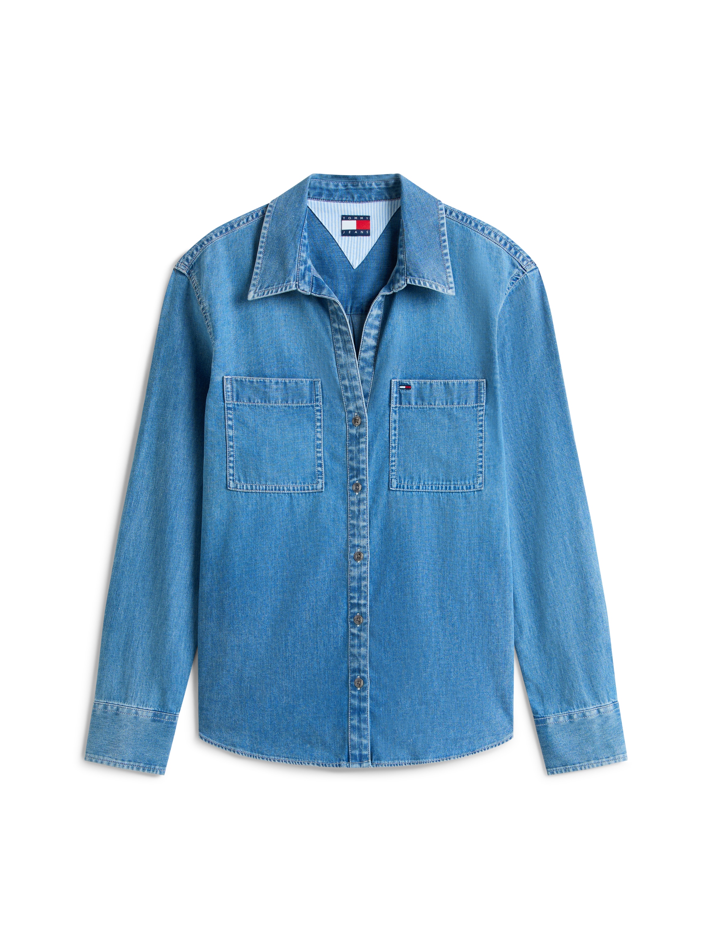Tommy Jeans Blouse en jean »REGULAR FIT SHIRT«