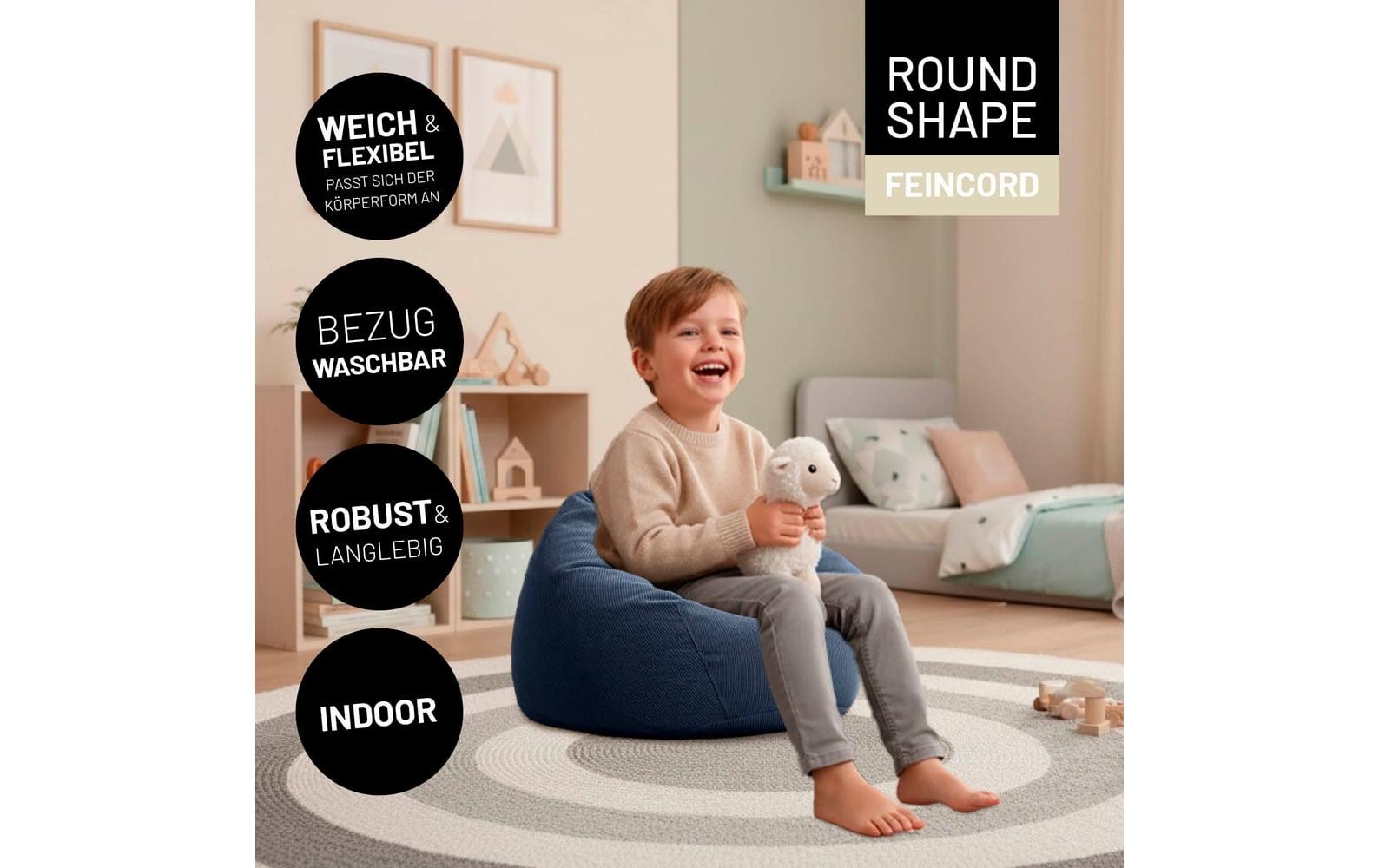 Lumaland Pouf »120 l Comfort«