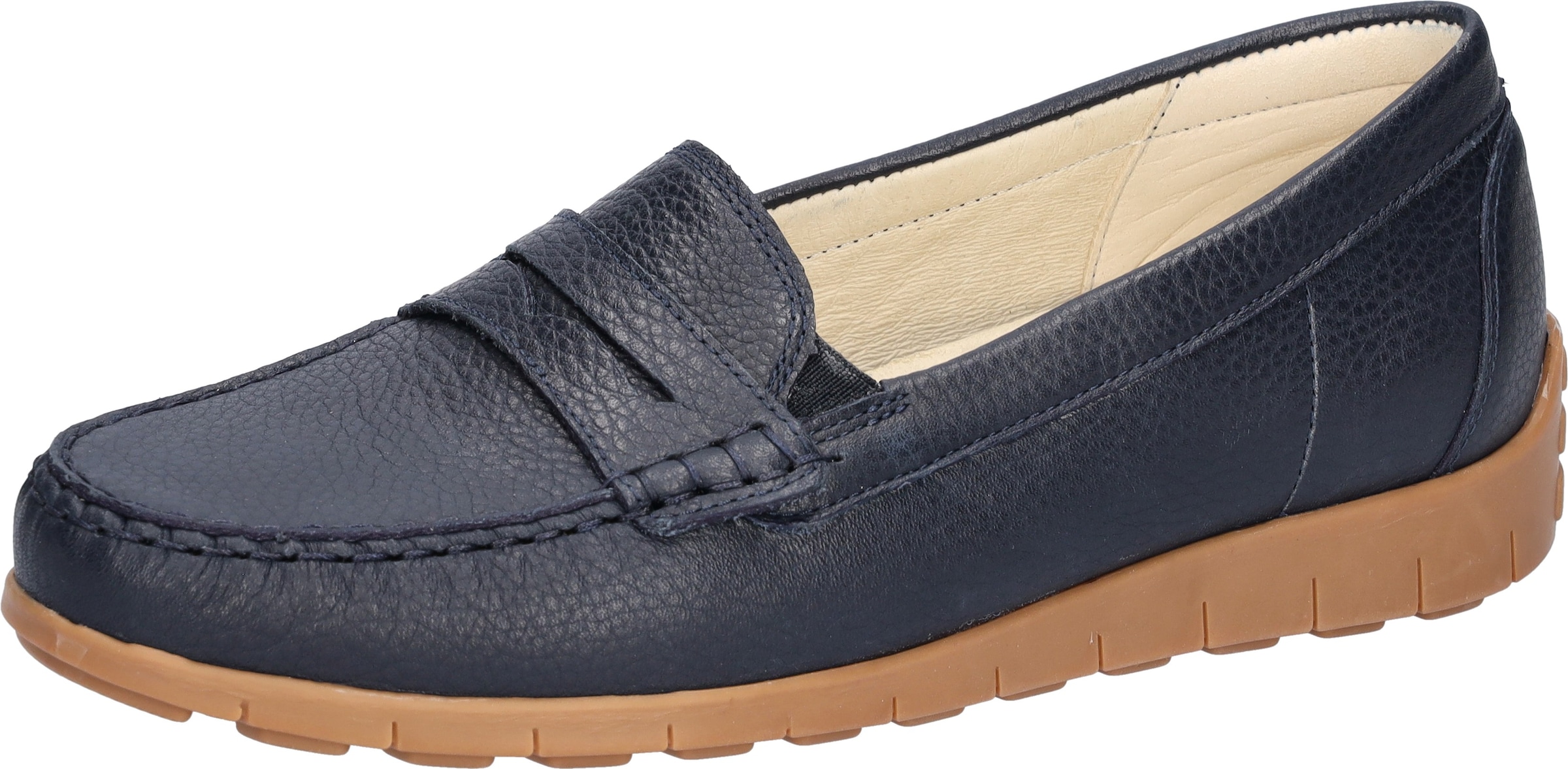 Waldläufer Mokassin »H-LUCY«  , Halbschuh, Slipper, Schlupfschuh, mit Zierriegel, Komfortweite H