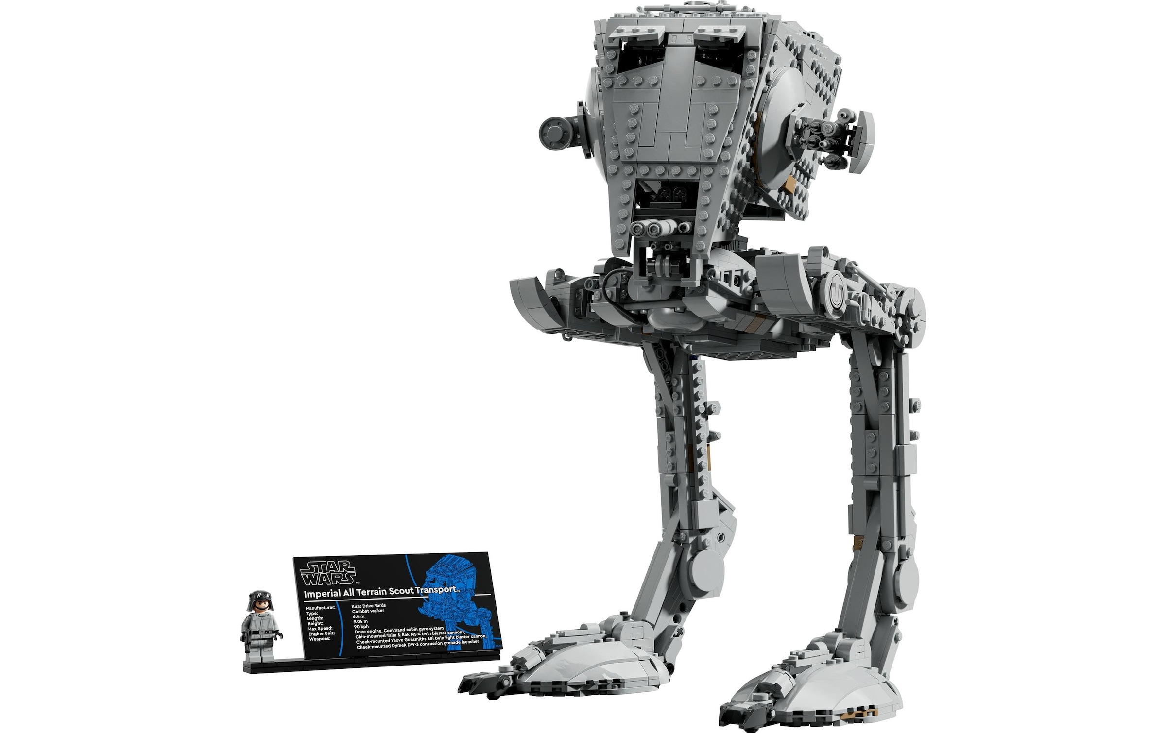LEGO® Spielbausteine »LEGO® Star Wars AT-ST Kampfläufer 75417«