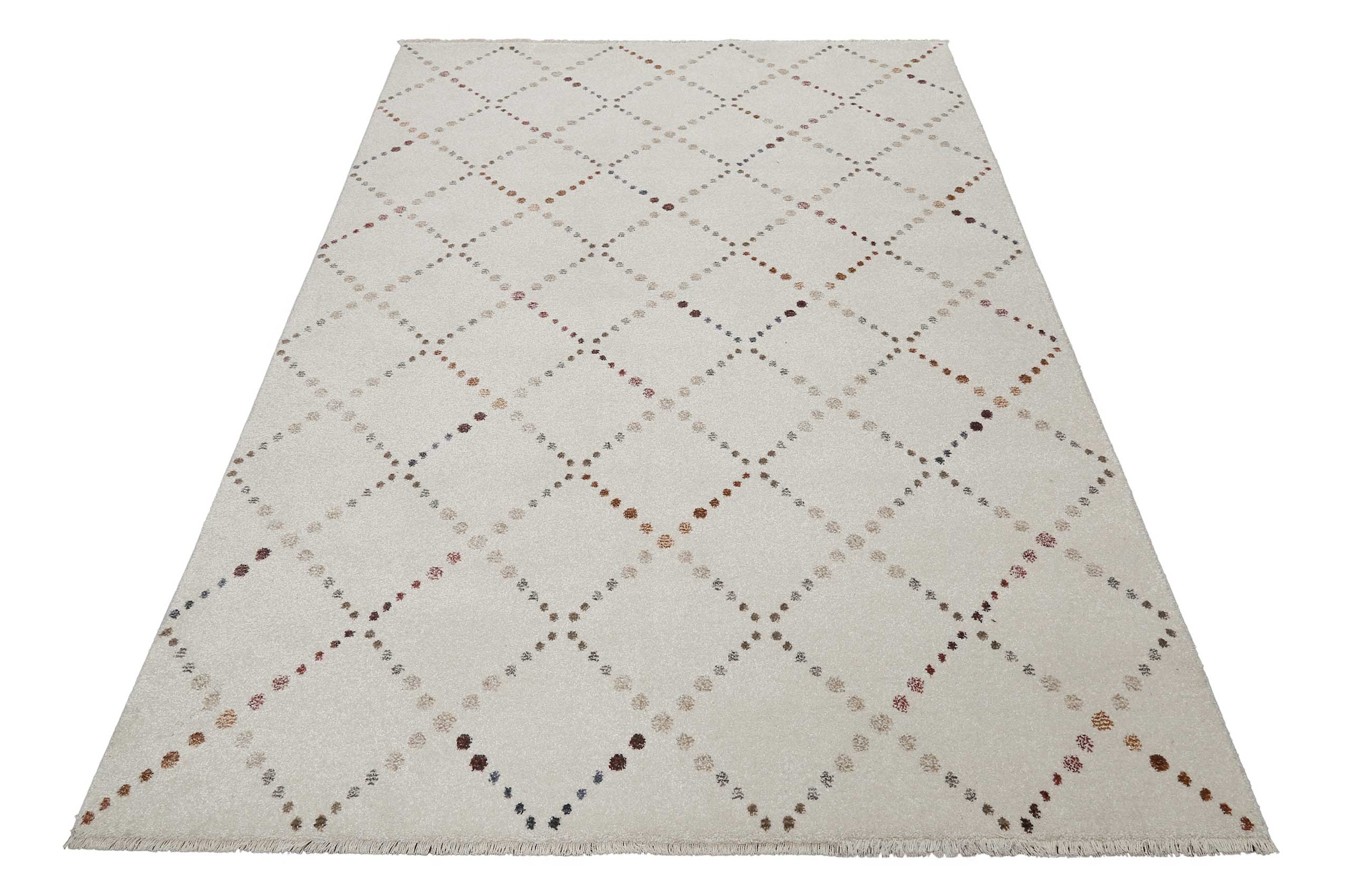 Esprit Tapis »Ina« Carré 12 mm Höhe Kurzflorteppich, gewebt, geometrisch, modern, Wohnzimmer, streifen