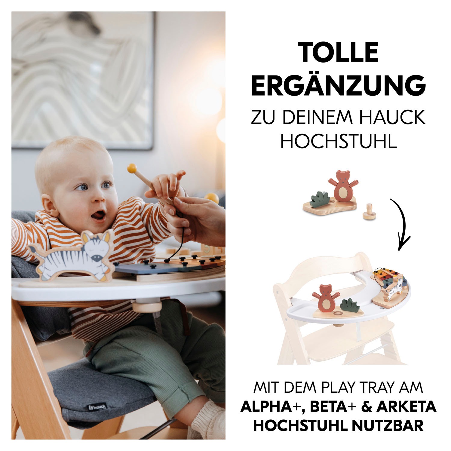 Hauck Greifspielzeug »Play Shaking S Bear« FSC® - schützt Wald