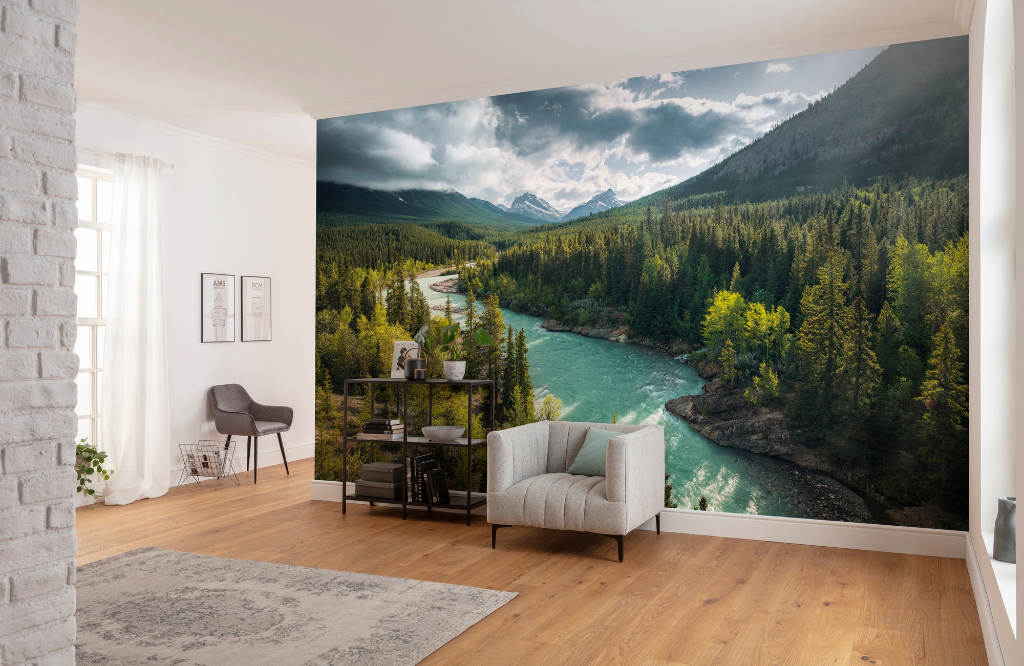 Komar Vliestapete »Digitaldruck Vlies -  Wild Canada - Grösse 450 x 280 cm« bedruckt glatt Wohnzimmer, Schlafzimmer