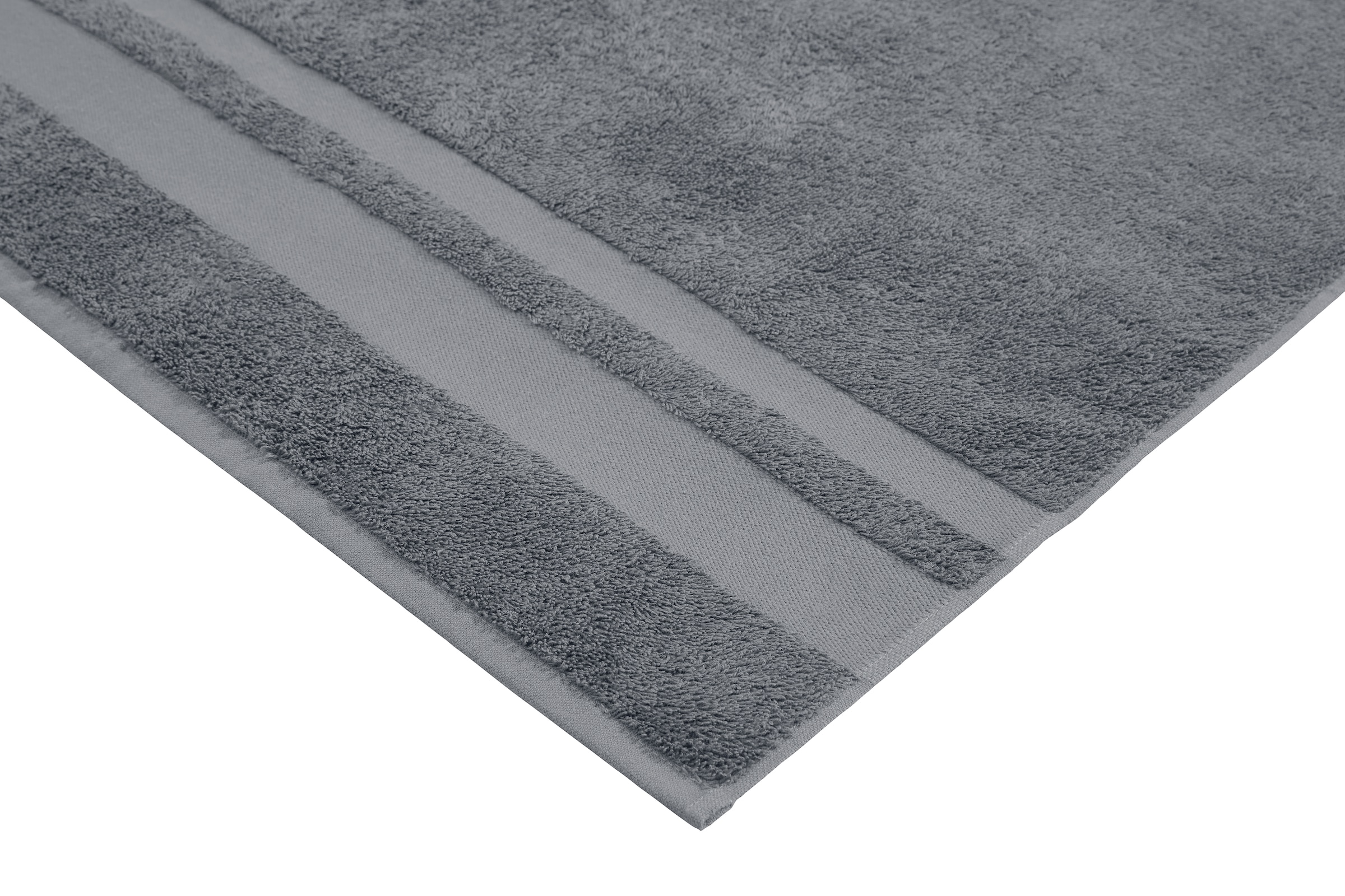 GOODproduct Serviette de sauna »Vanessa, 2 Saunatücher, 80x200cm, in Standard- und Premium-Qualität« Handtücher mit Bordüre, 100% Baumwolle, einfarbig, weich