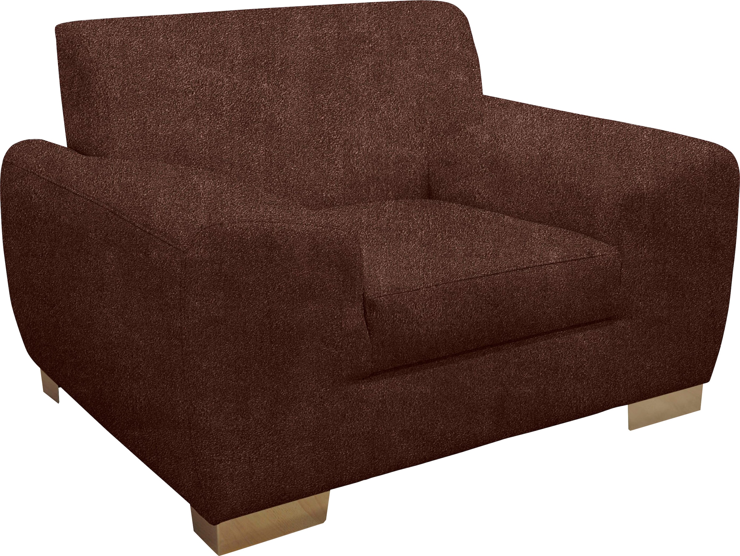 DOMO collection Fauteuil »Ricardo zeitlos, elegante Armlehnen, komfortabel«