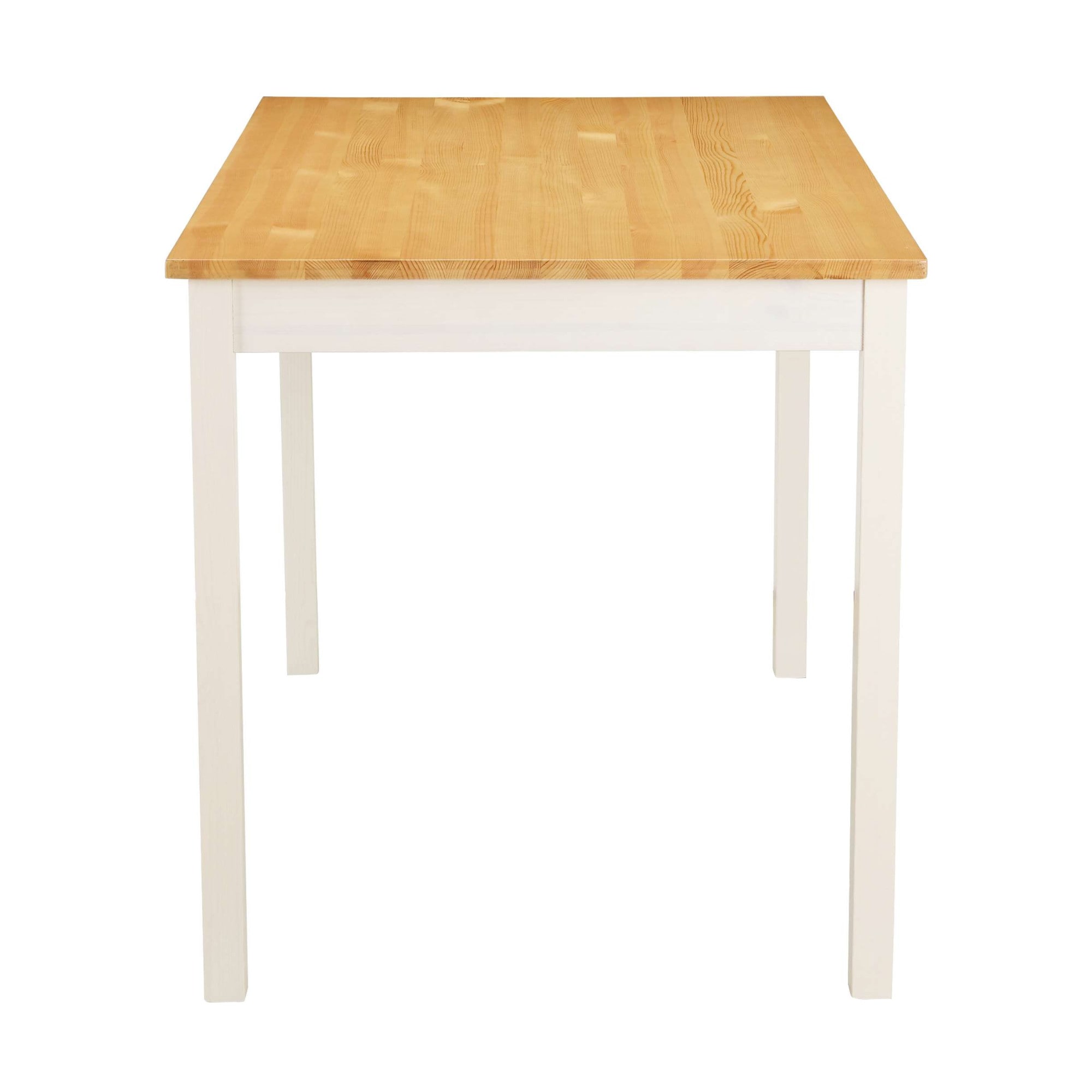 GOODproduct Essgruppe »Willow« Set, Esstisch mit 4 Stühlen, 5 tlg. Esstisch mit 4 Stühlen, aus massivem Kiefernholz