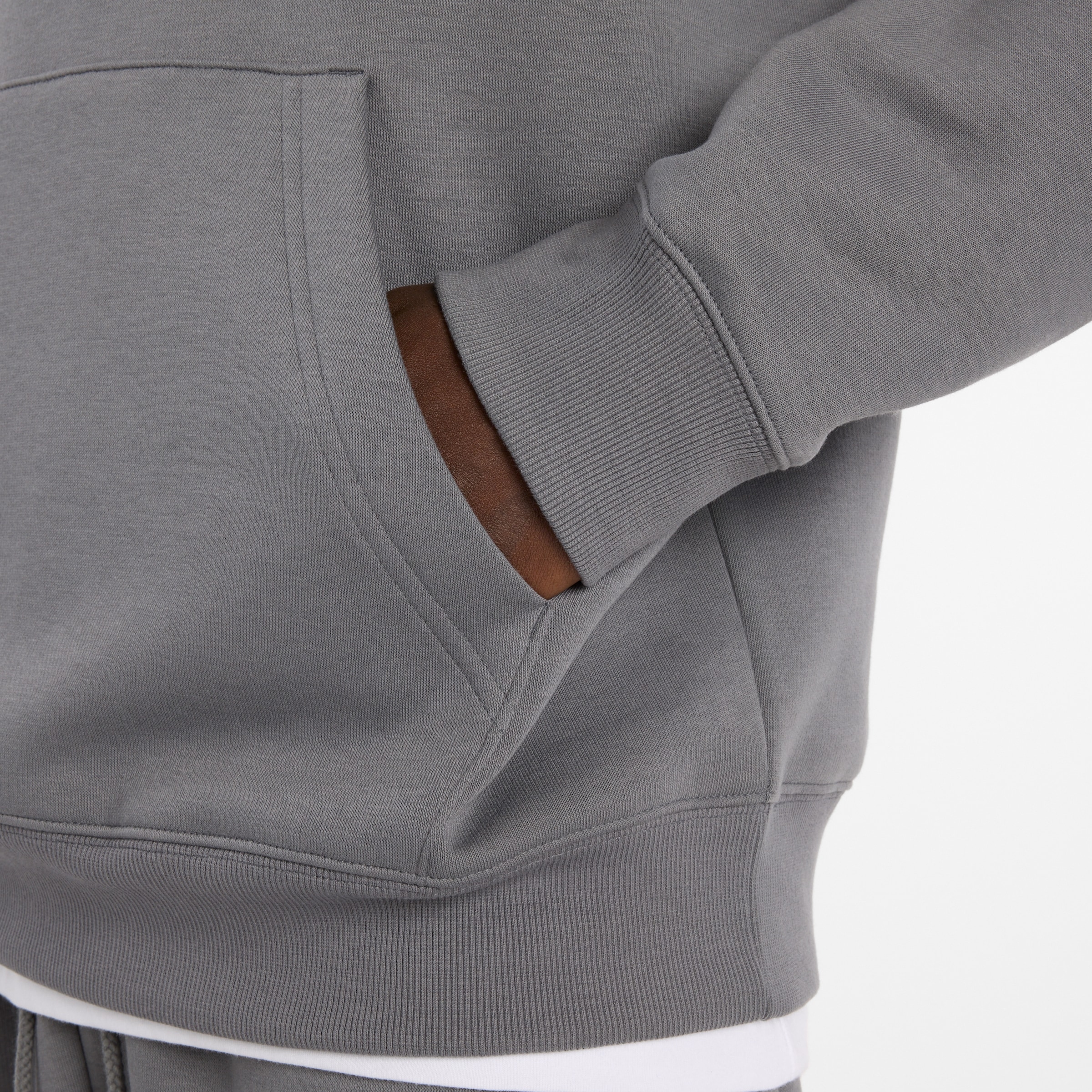 New Balance Sweat à capuche , avec cordon, en mélange de coton
