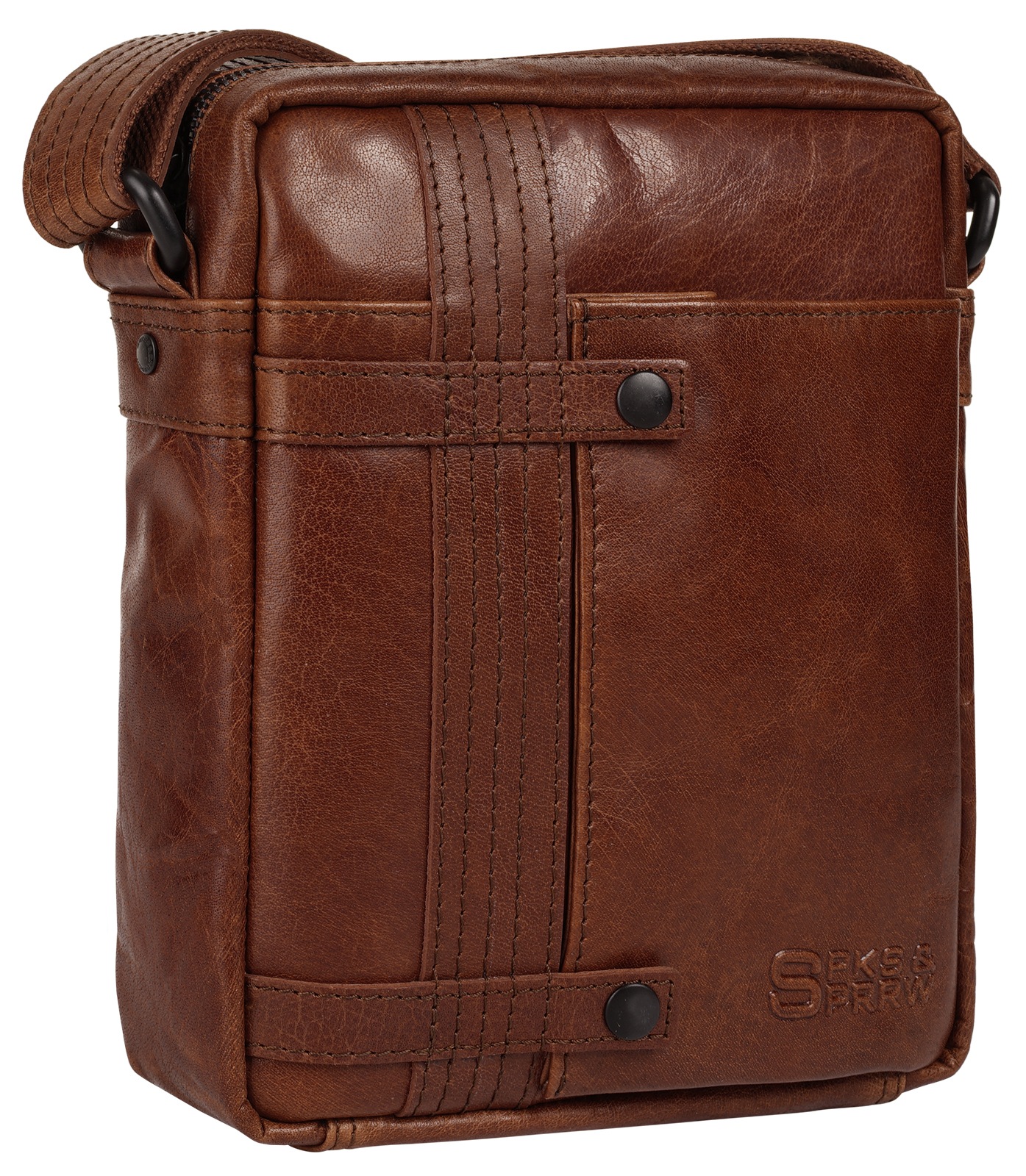 Spikes & Sparrow Sac à bandoulière echt Leder