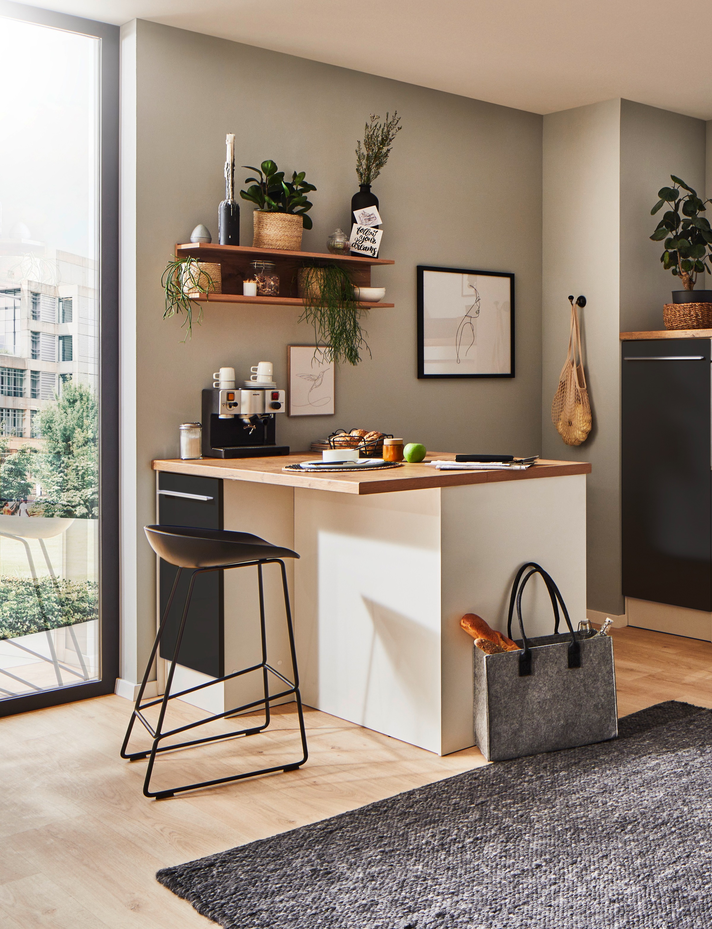 RESPEKTA Ilot de cuisine »Gabriel« largeur 150 cm, avec soft-close