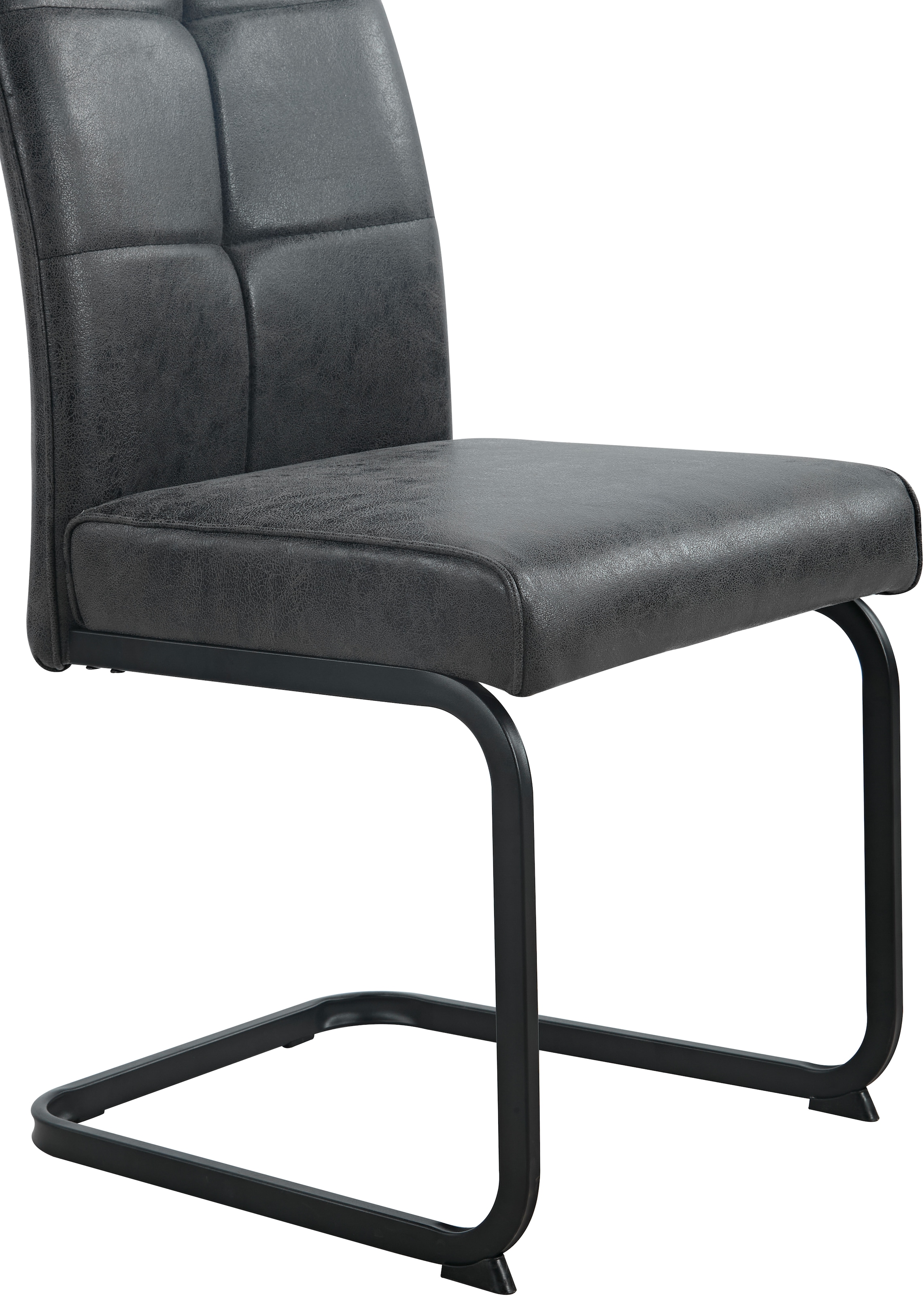 HELA Chaise cantilever »MALTA« (Set) 1 cuisverschiedene Bezüge, Gestell Hochkant, Steppnähte