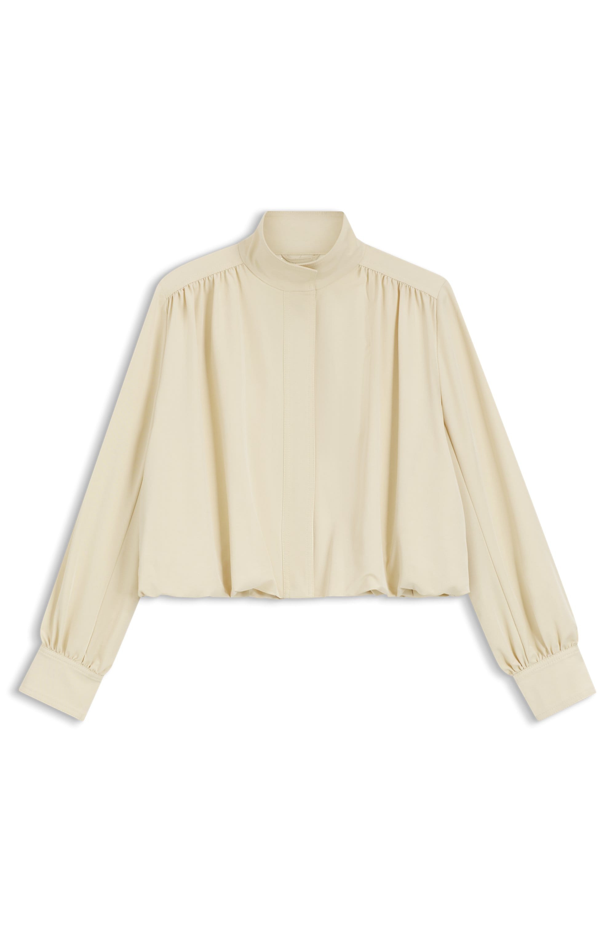 BOSS ORANGE Veste blazer »Jolea Premium Damenmode« avec ourlet bouffant, coupe décontractée