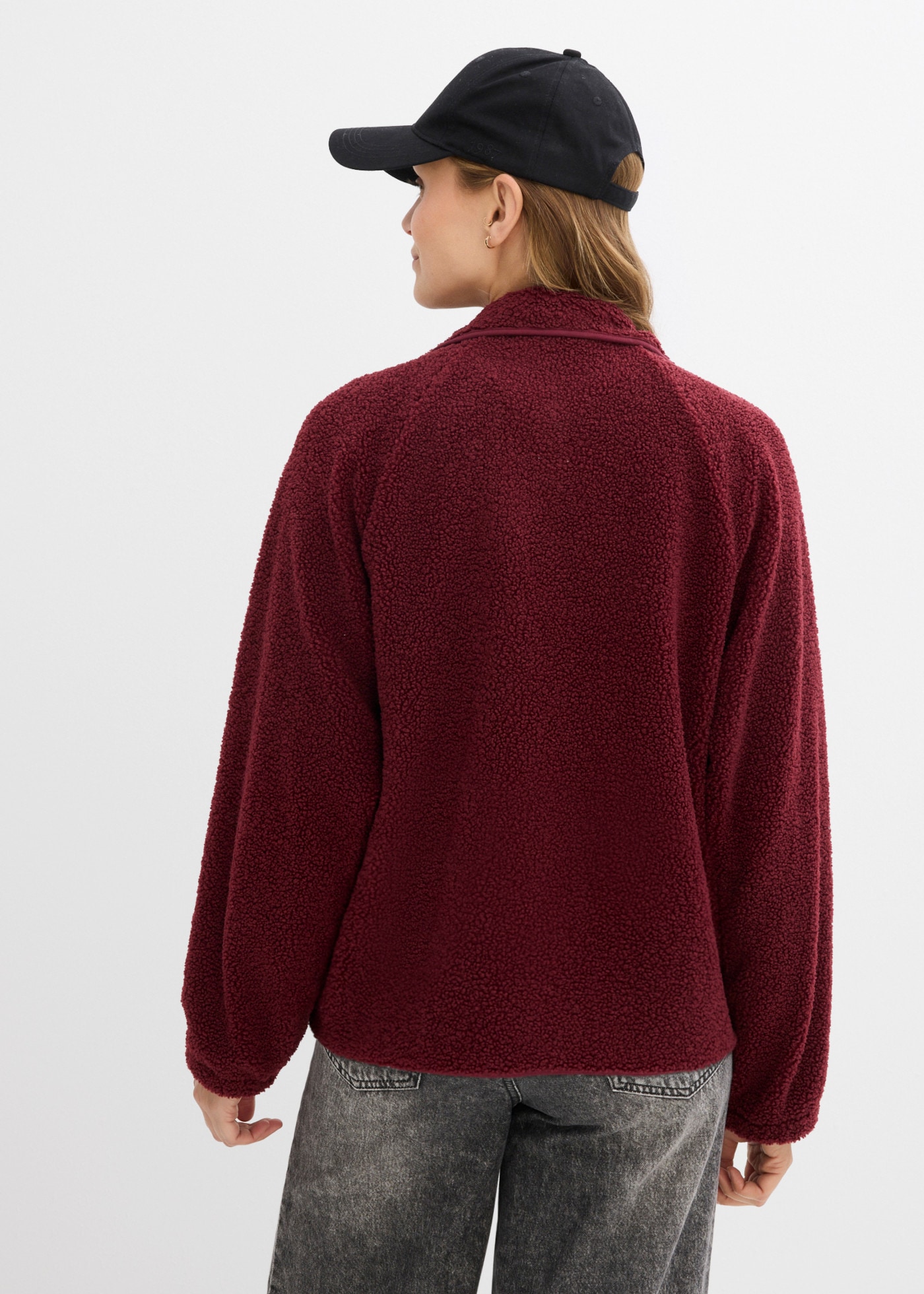 bonprix Veste de maternité avec insert bébé amovible à boutons-pression, coupe droite