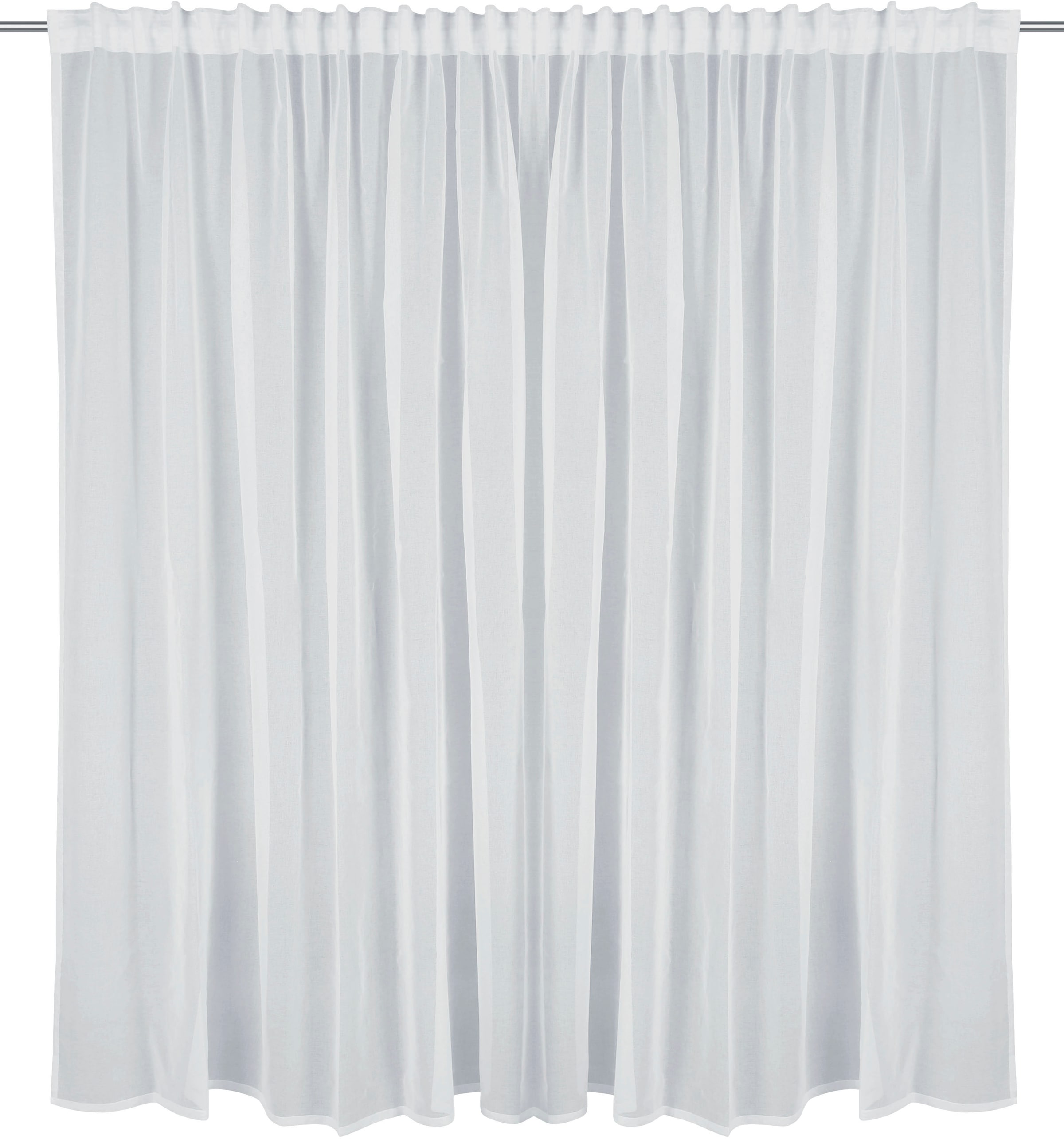 GOODproduct Rideau »Dolly« Bande multifonctionnelle 1 cuis tlg. Transparent, Gewebt, Polyester