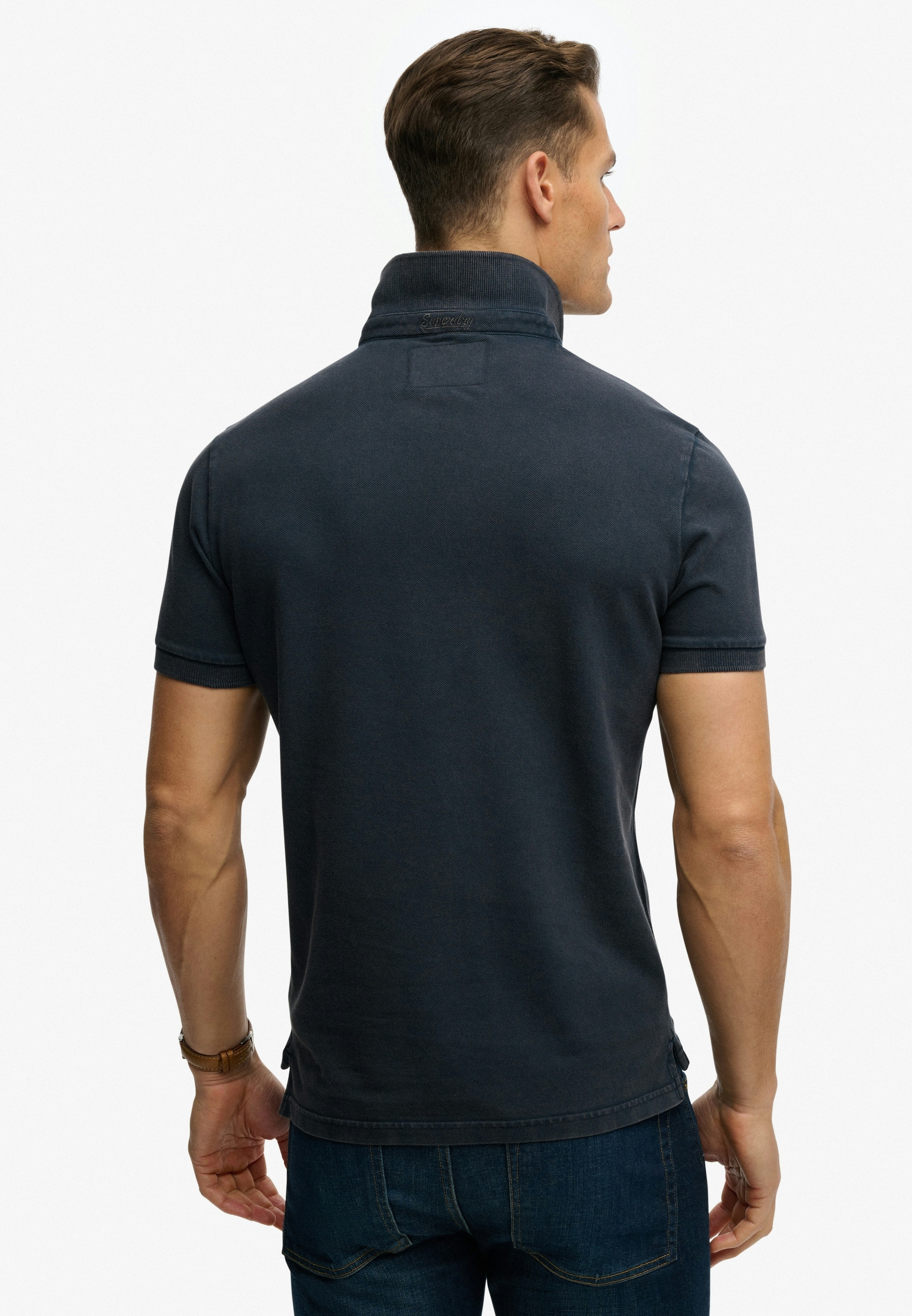 Superdry Poloshirt »VINTAGE DESTROY POLO« Baumwolle, relaxed fit