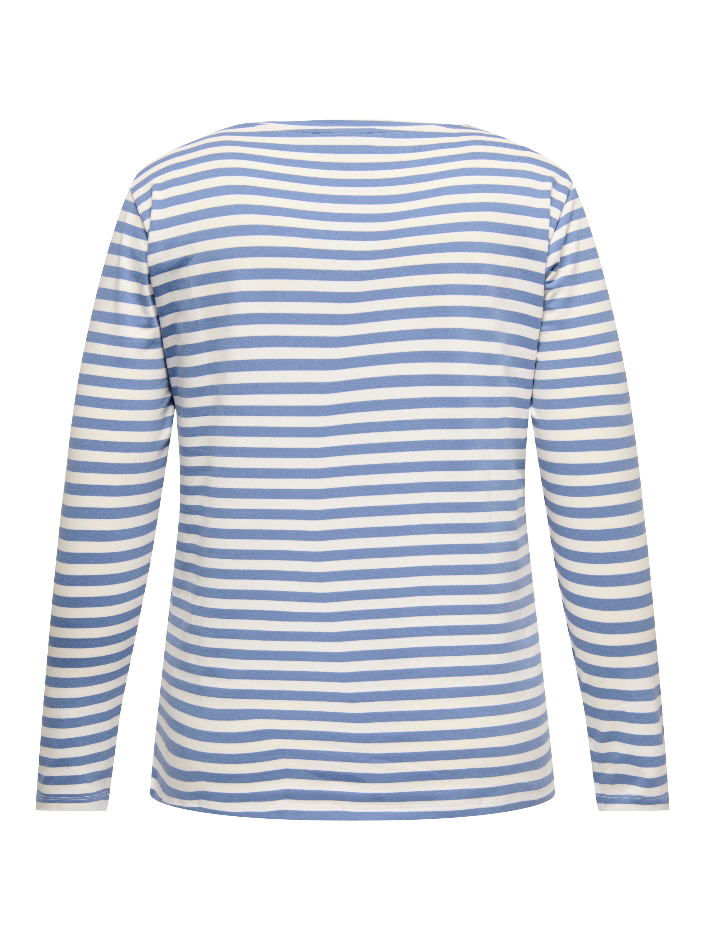 ONLY CARMAKOMA Langarmshirt »CARBODIL L/S O-NECK BLOUSE JRS« Materialmix, regular fit