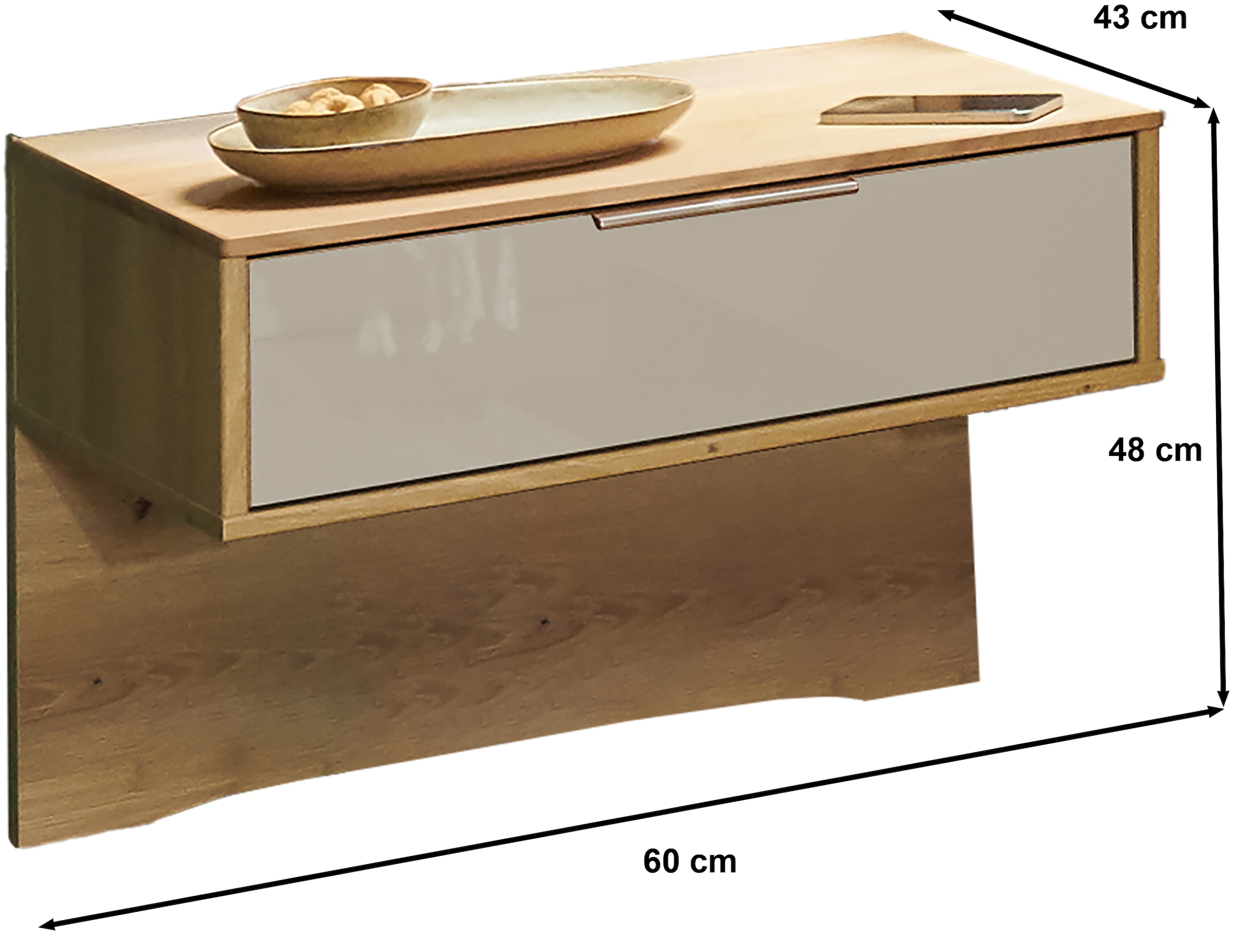 WIEMANN Nachtkonsole »Cordoba« vormontiert
