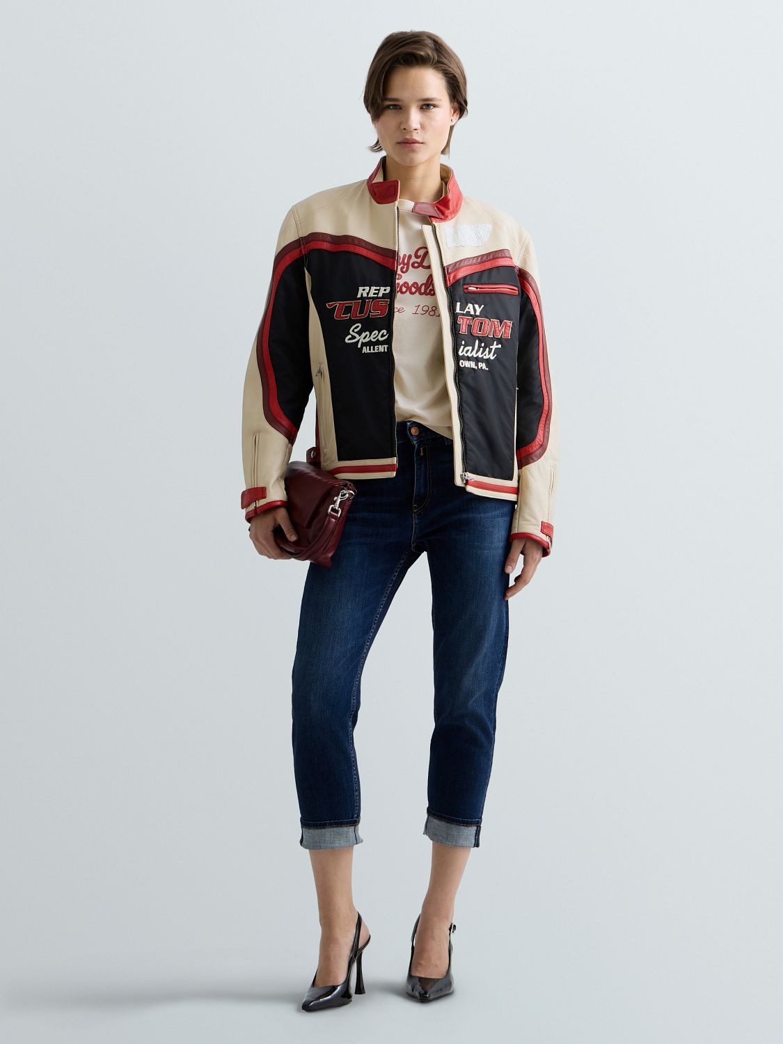 Replay Slim-fit-Jeans »MARTY« mit leichter Waschung